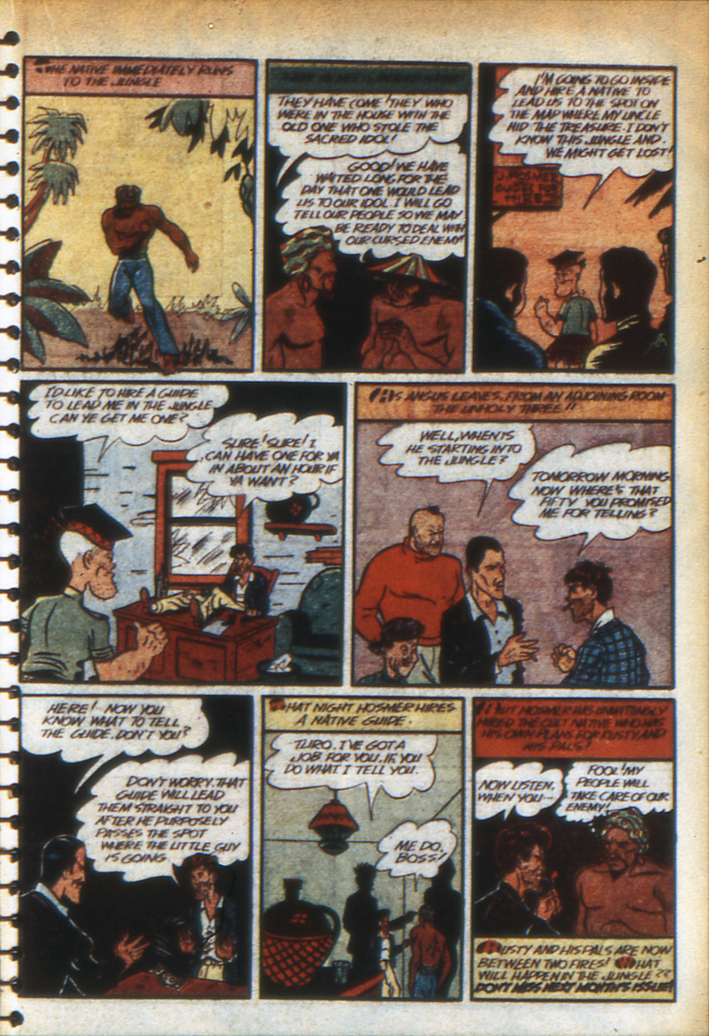 Read online Adventure Comics (1938) comic -  Issue #50 - 54