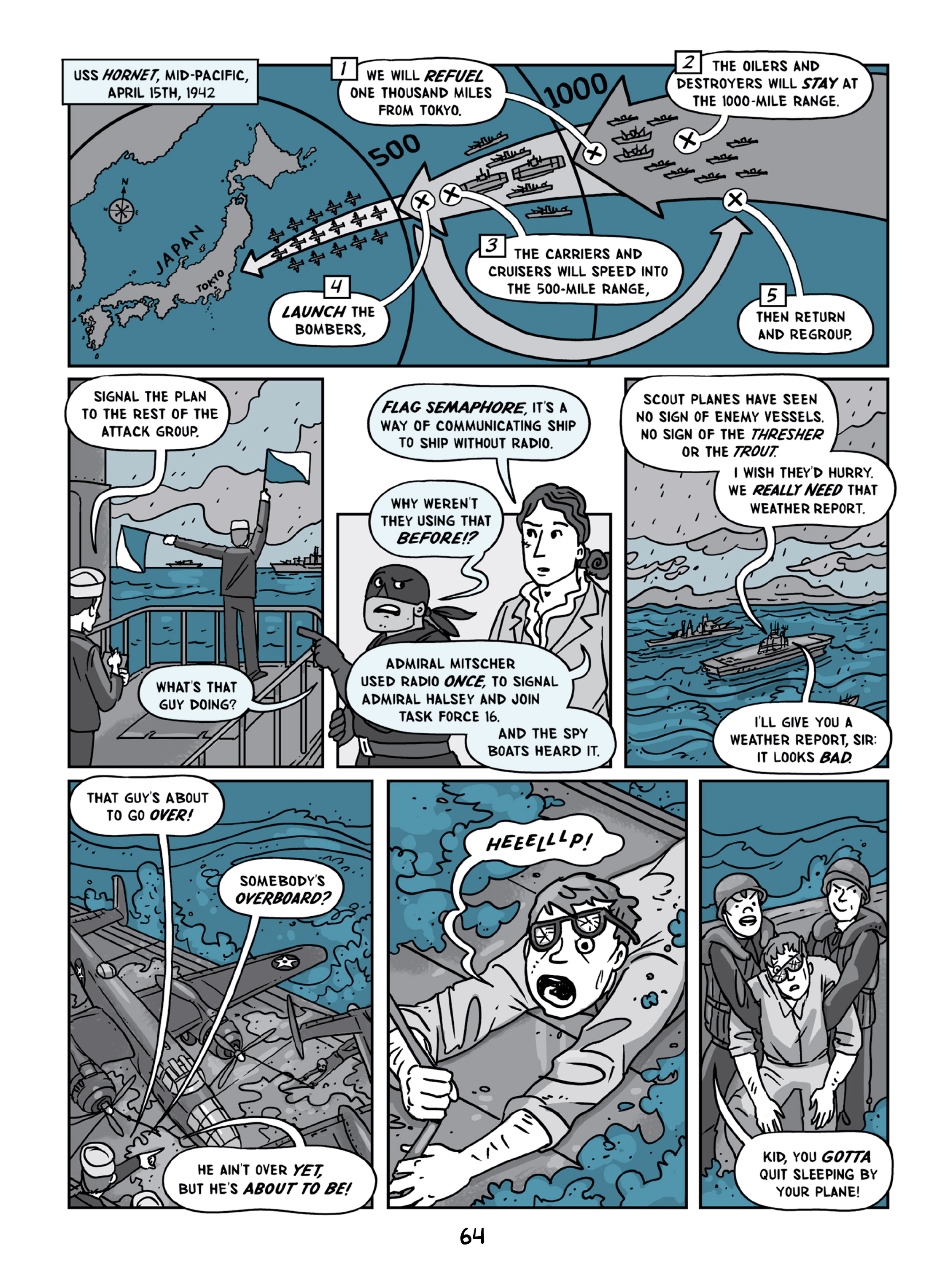 Read online Nathan Hale's Hazardous Tales comic -  Issue # TPB 7 - 64