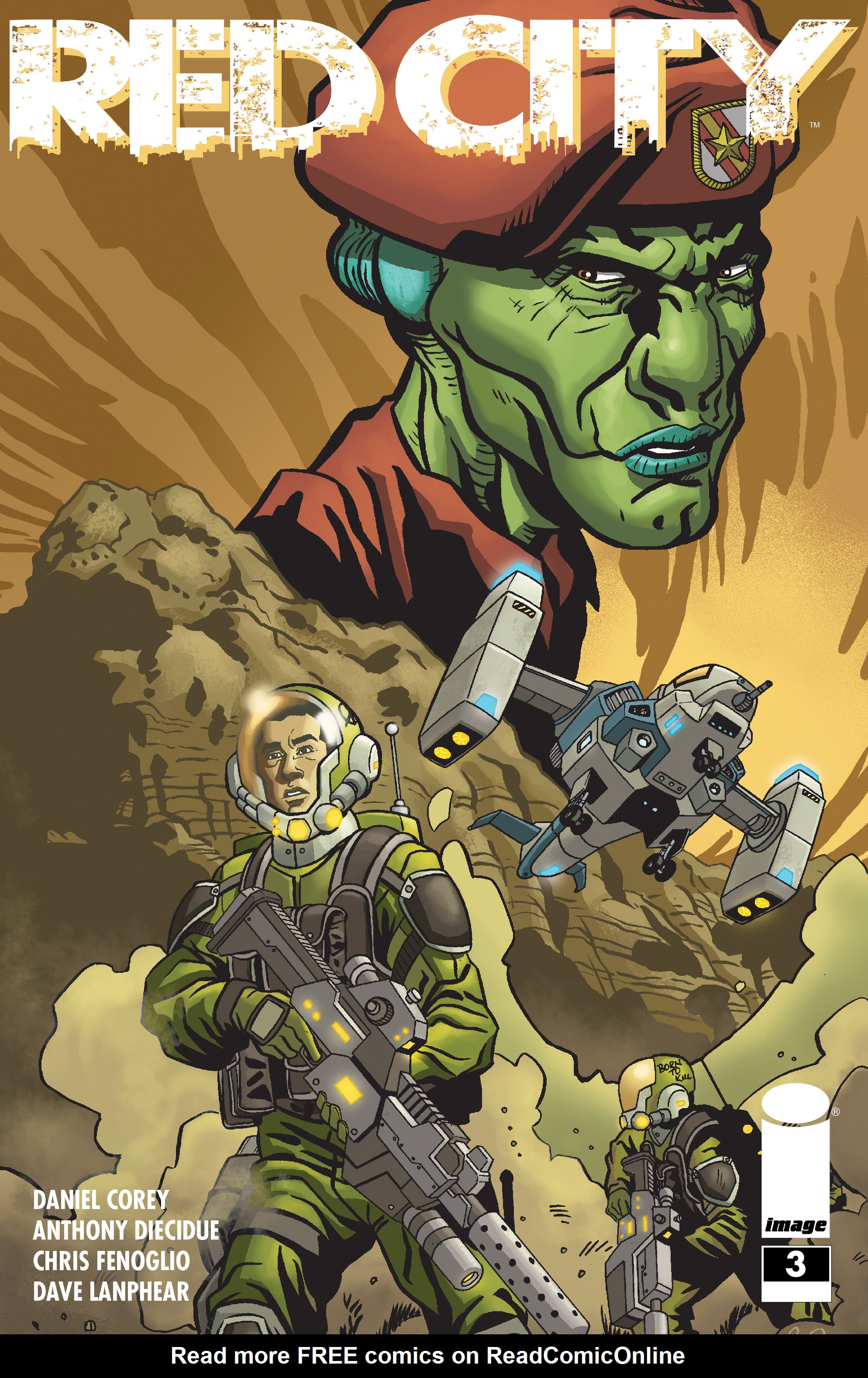 Read online Red City comic -  Issue #3 - 1