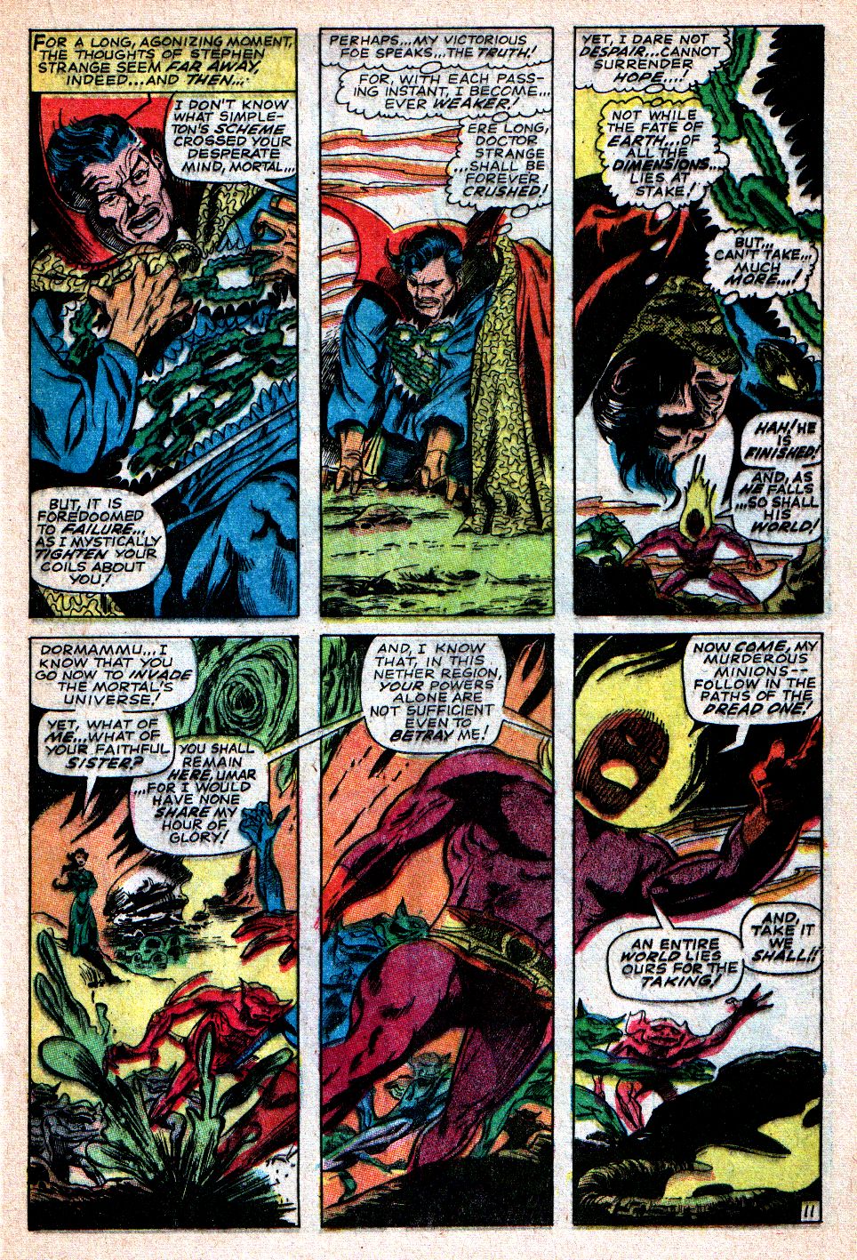 Read online Marvel Masterworks: Doctor Strange comic -  Issue # TPB 3 - 97