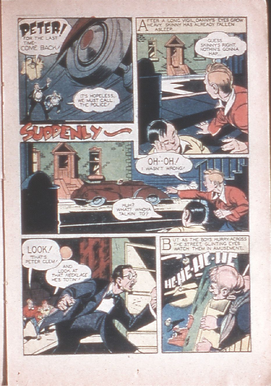 Read online Shadow Comics comic -  Issue #33 - 33