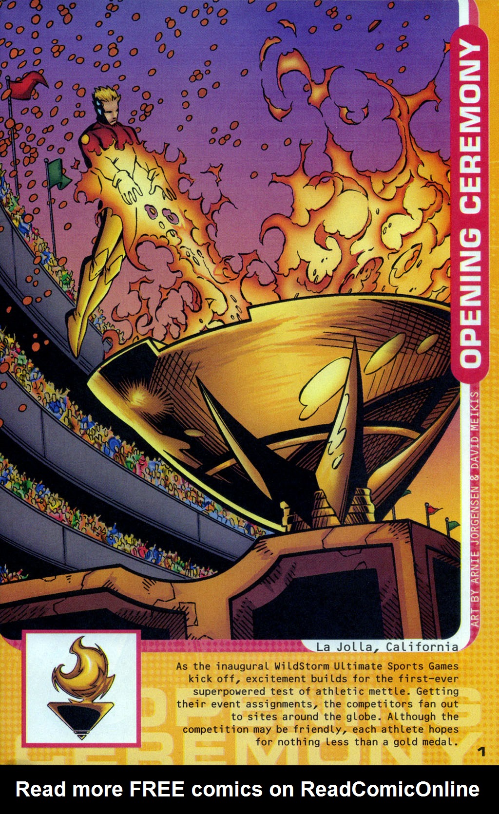 Read online Wildstorm Ultimate Sports Official Program comic -  Issue # Full - 3