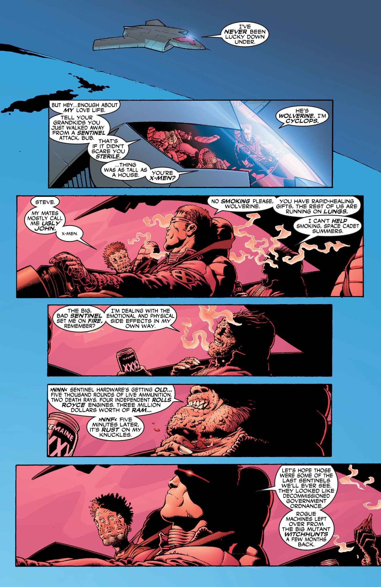 Read online New X-Men (2001) comic -  Issue # _TPB 1 - 11