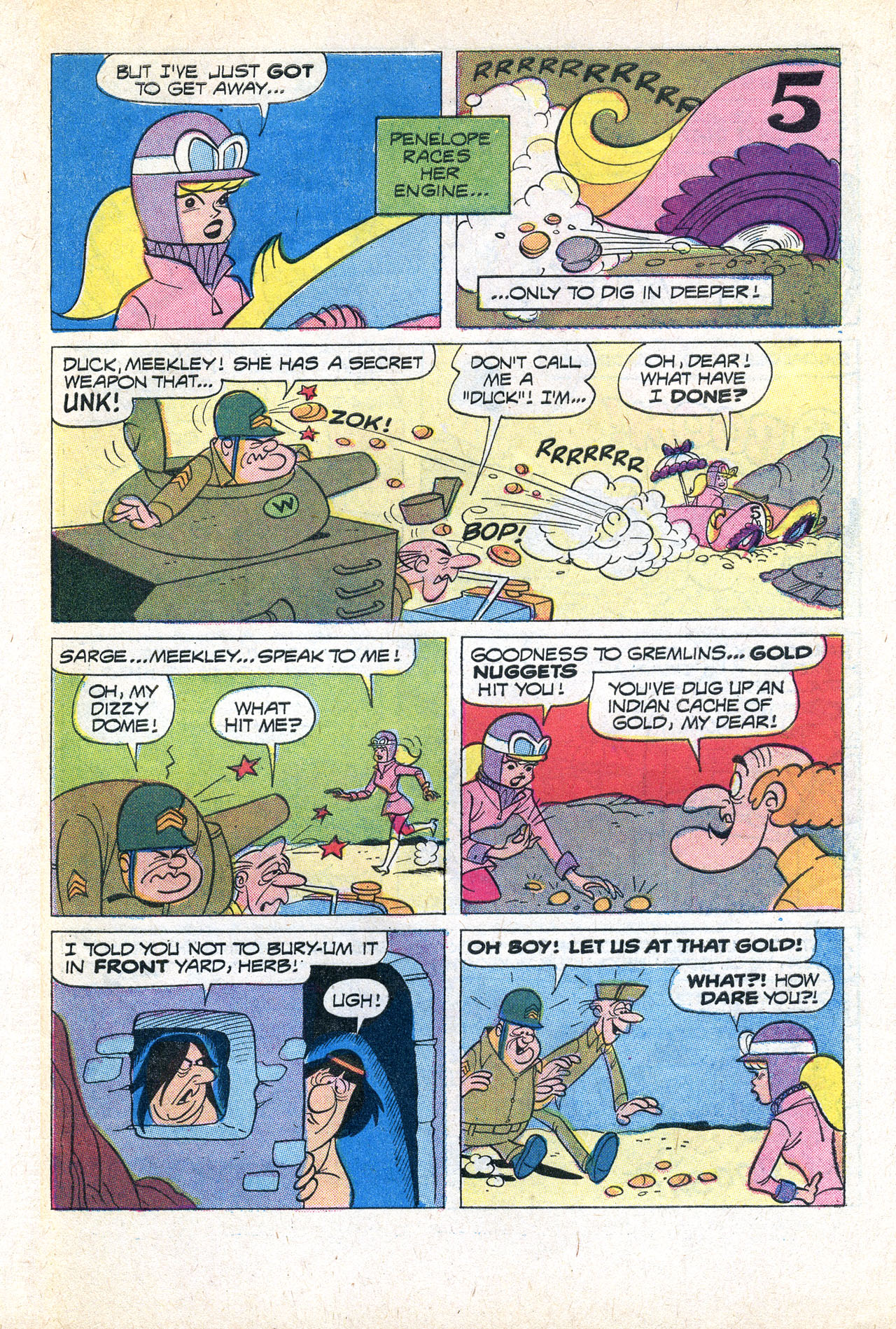 Read online Hanna-Barbera Wacky Races comic -  Issue #7 - 24
