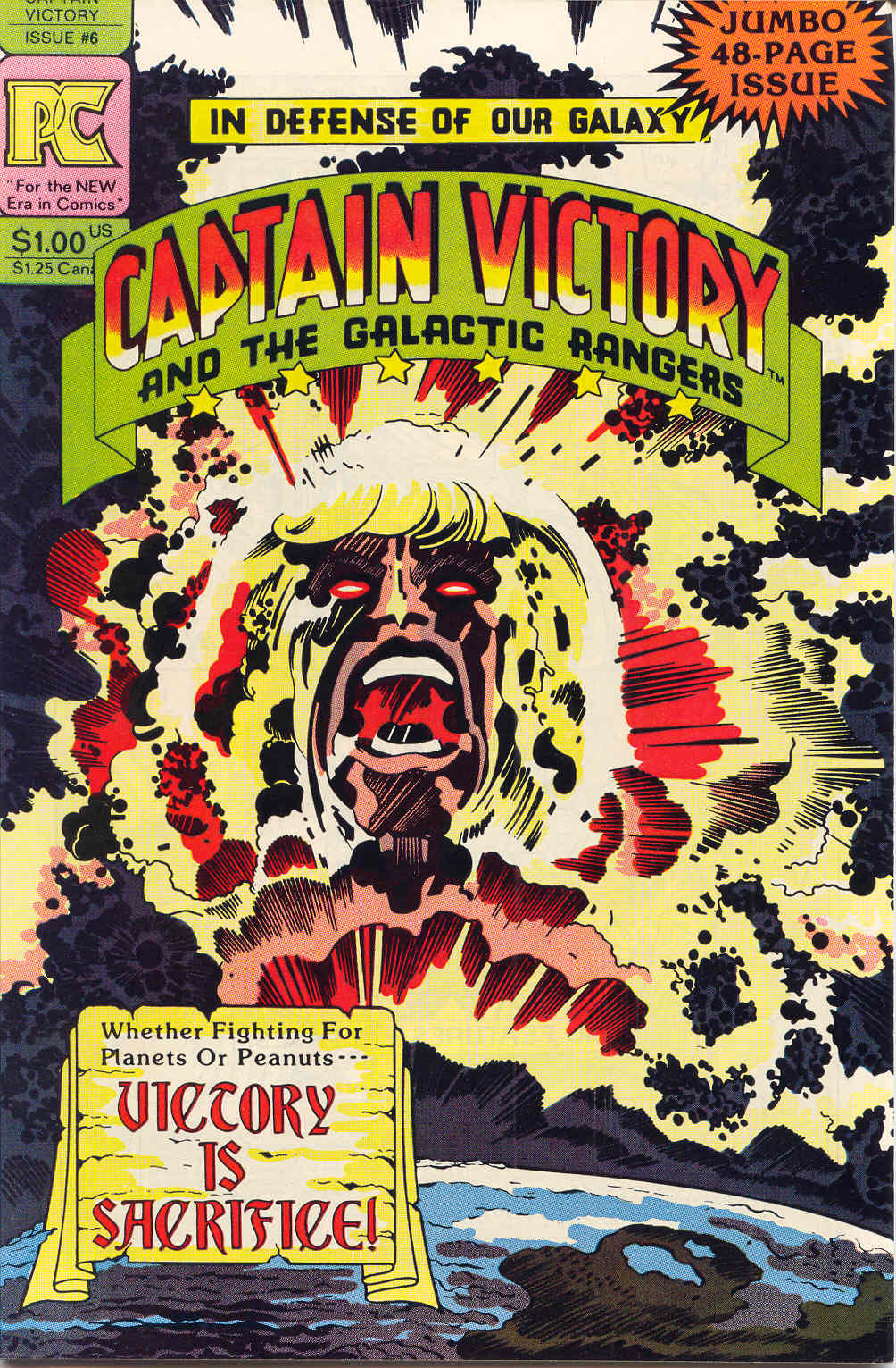 Read online Captain Victory and the Galactic Rangers (1981) comic -  Issue #6 - 1