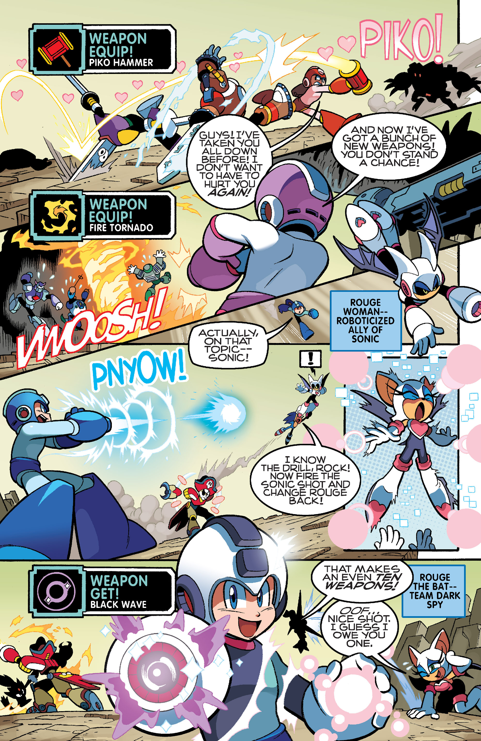Read online Sonic Mega Man Worlds Collide comic -  Issue # Vol 3 - 24
