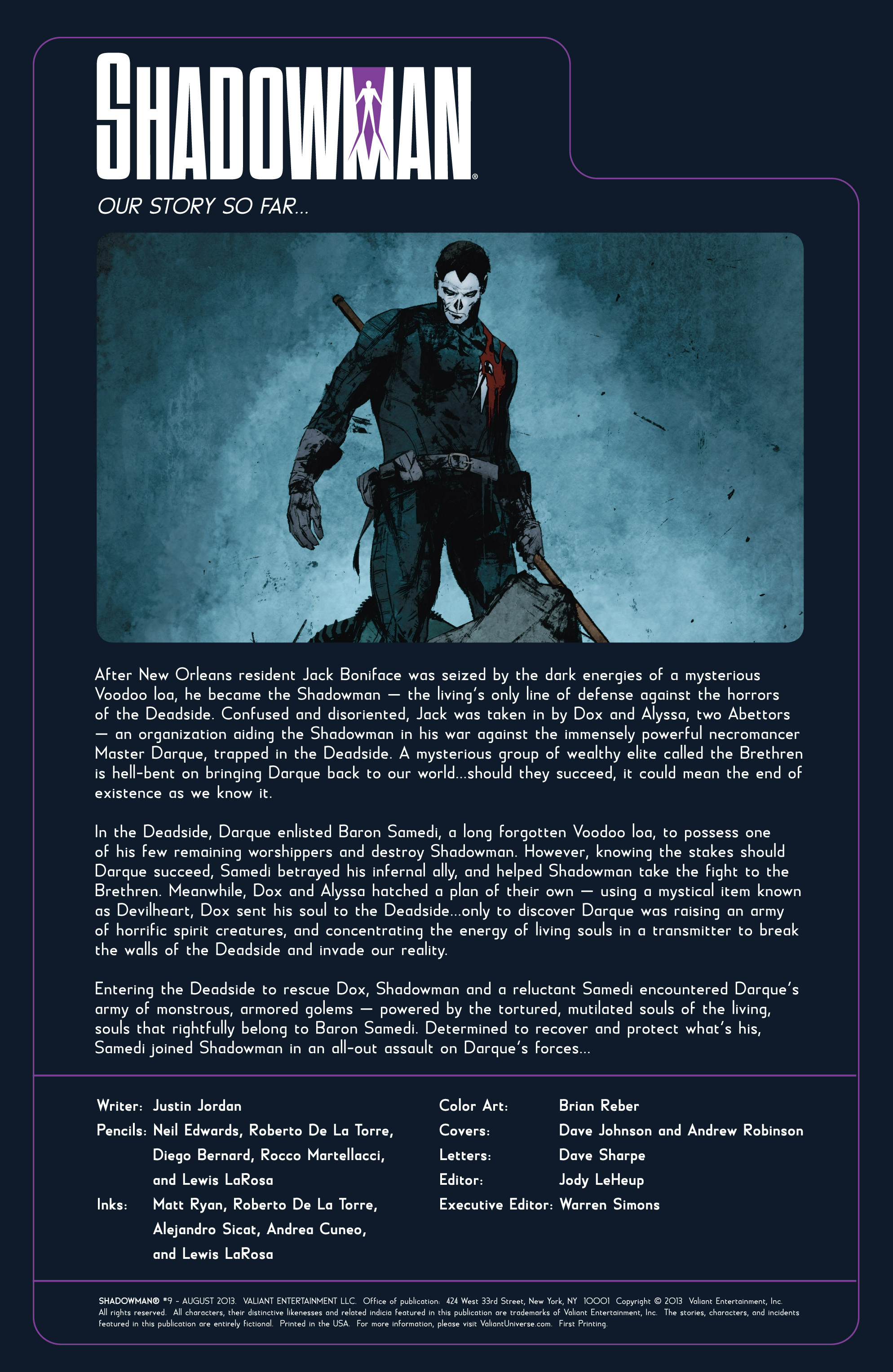 Read online Shadowman (2012) comic -  Issue #9 - 2
