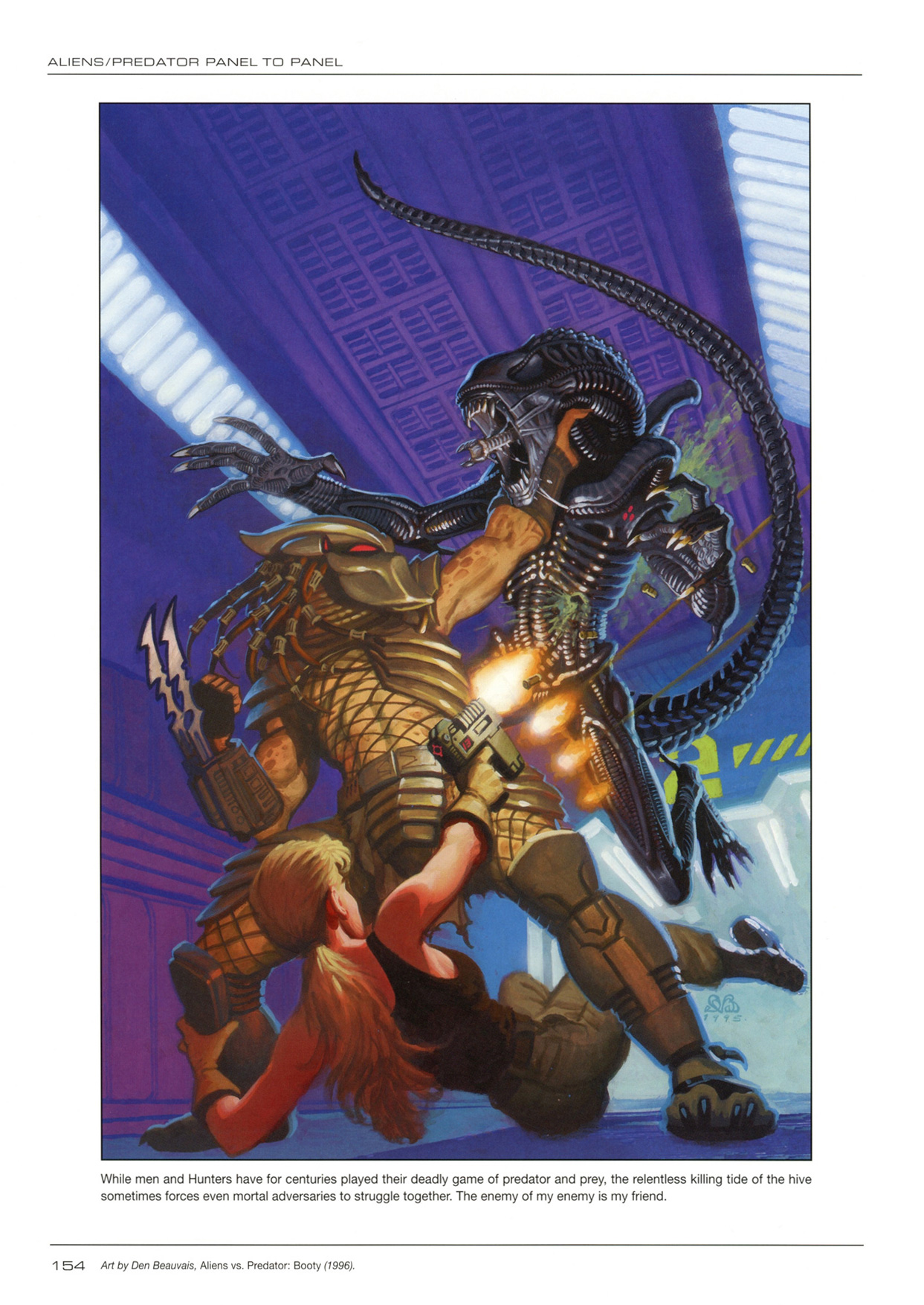 Read online Aliens/Predator: Panel to Panel comic -  Issue # TPB (Part 2) - 42