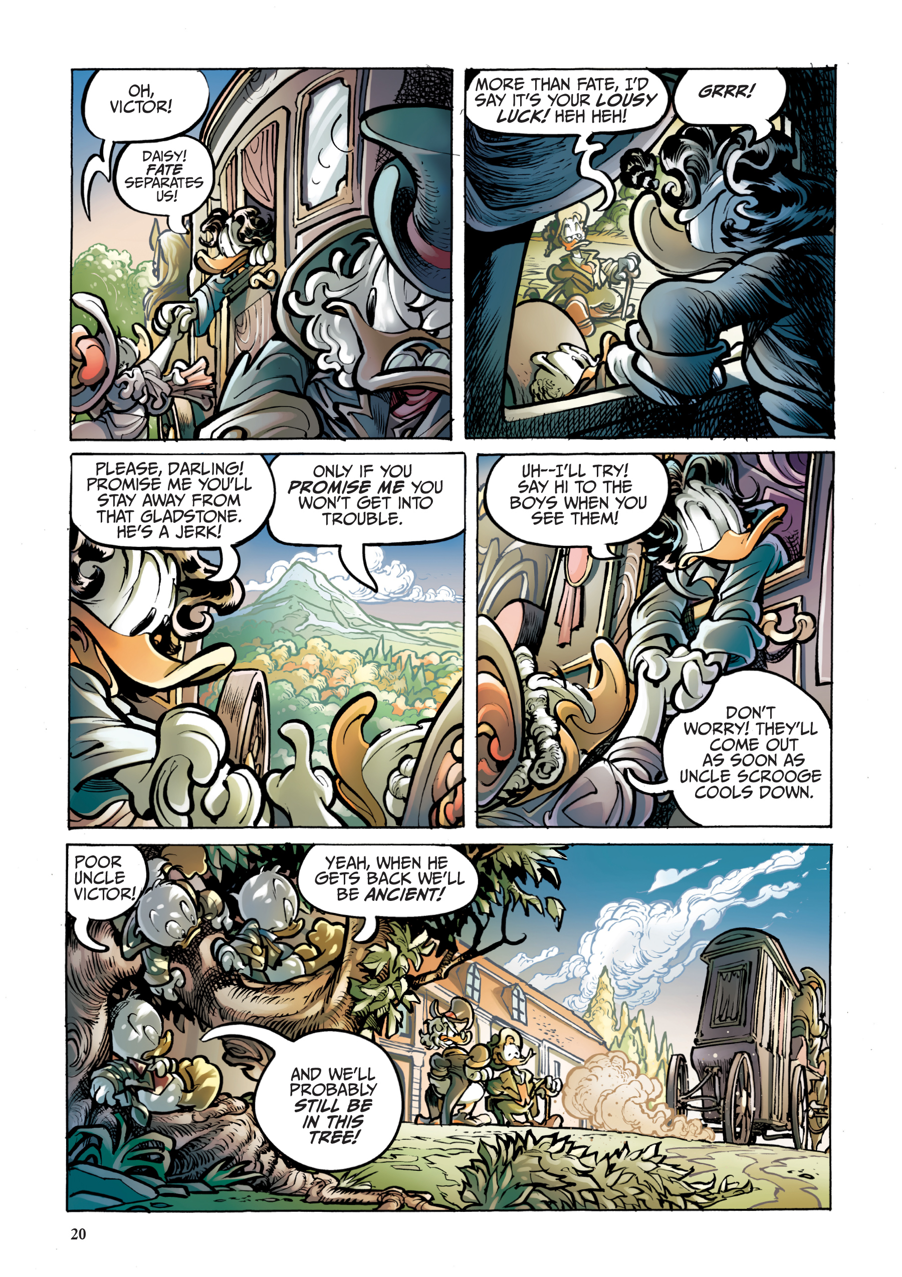 Read online Disney Frankenstein, Starring Donald Duck comic -  Issue # TPB - 20