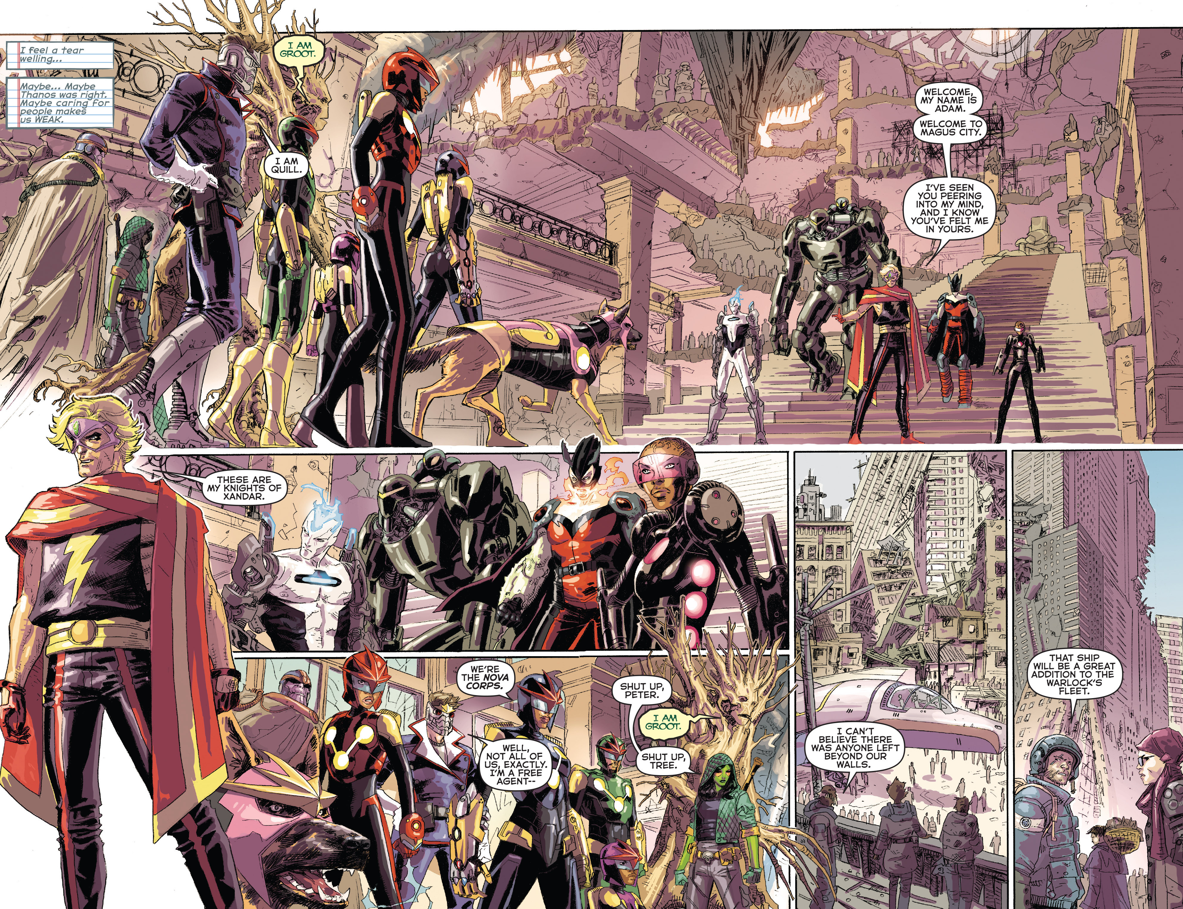Read online Infinity Gauntlet (2015) comic -  Issue #4 - 4