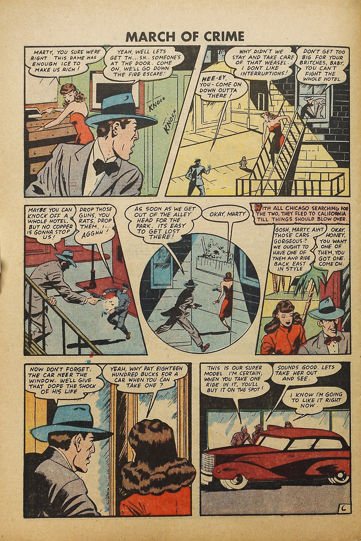 Read online March of Crime comic -  Issue #1 - 28