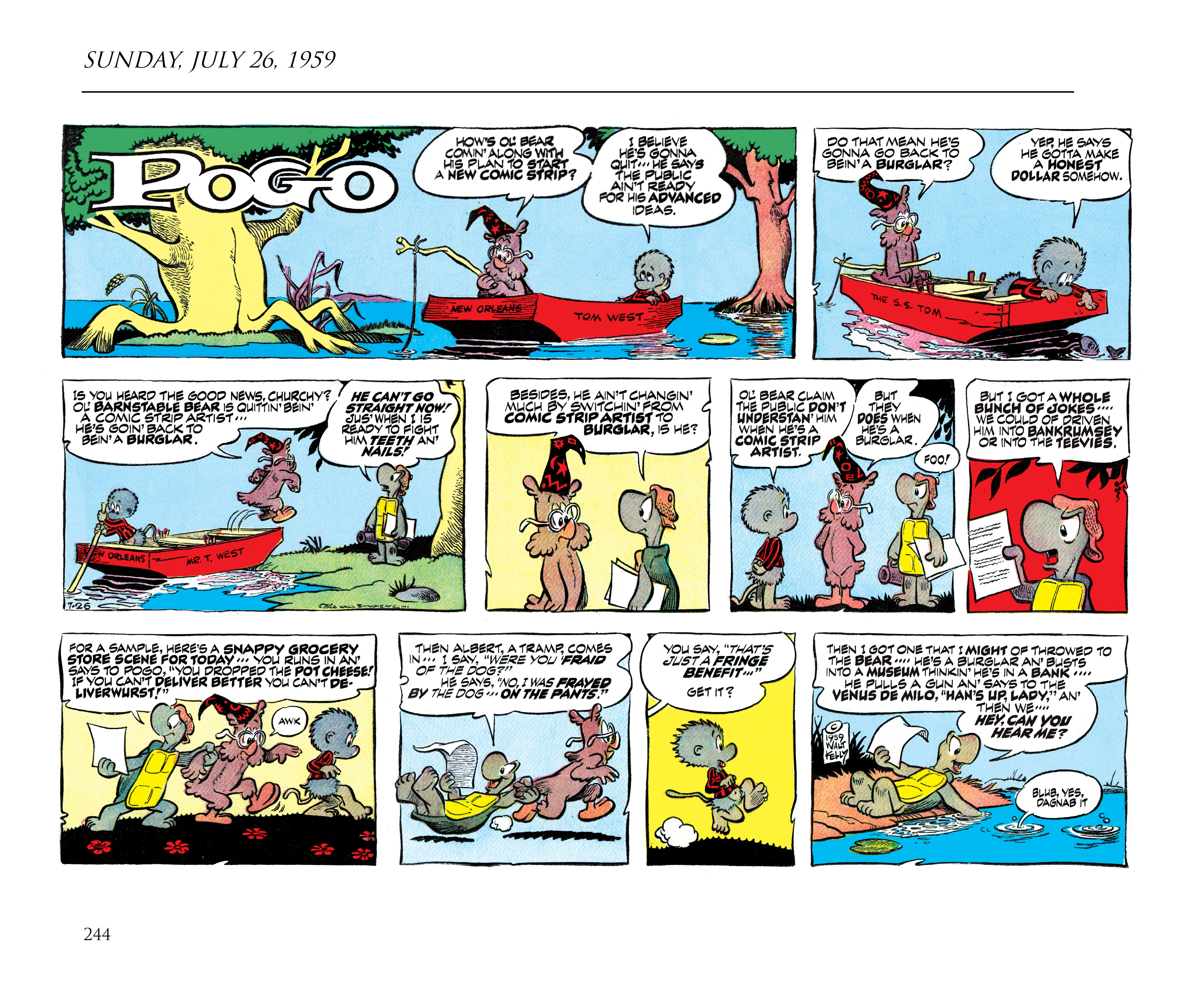 Read online Pogo by Walt Kelly: The Complete Syndicated Comic Strips comic -  Issue # TPB 6 (Part 3) - 54