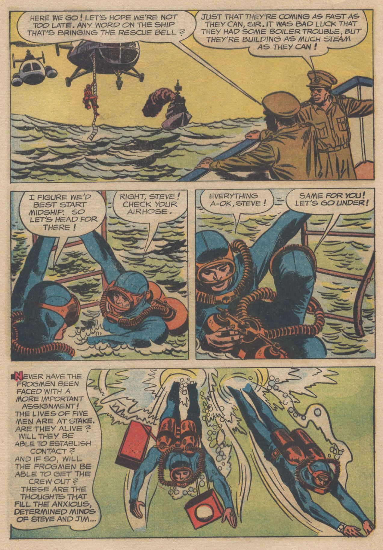 Read online The Frogmen comic -  Issue #6 - 16