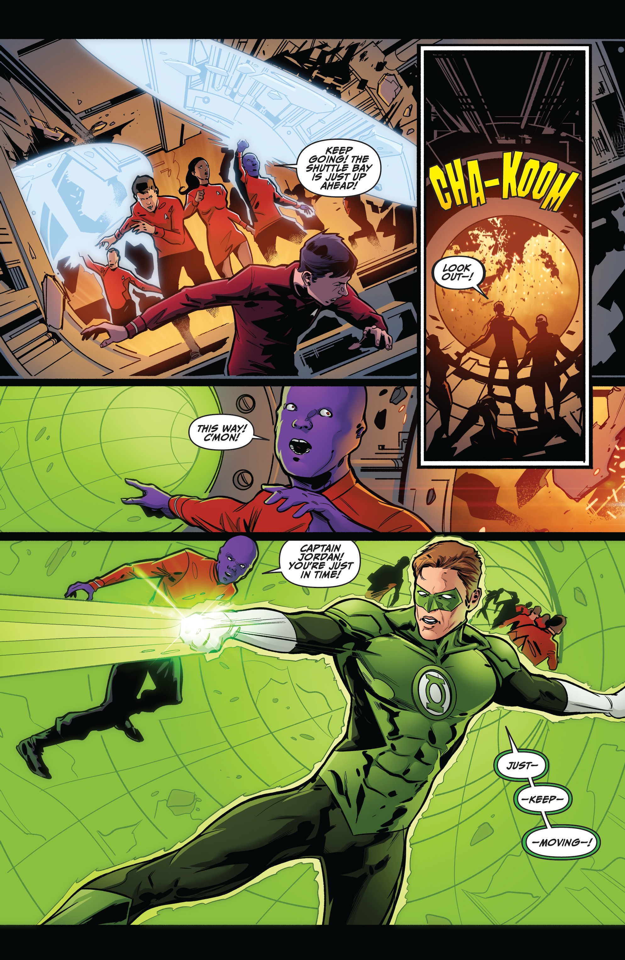 Read online Star Trek/Green Lantern (2016) comic -  Issue #1 - 9