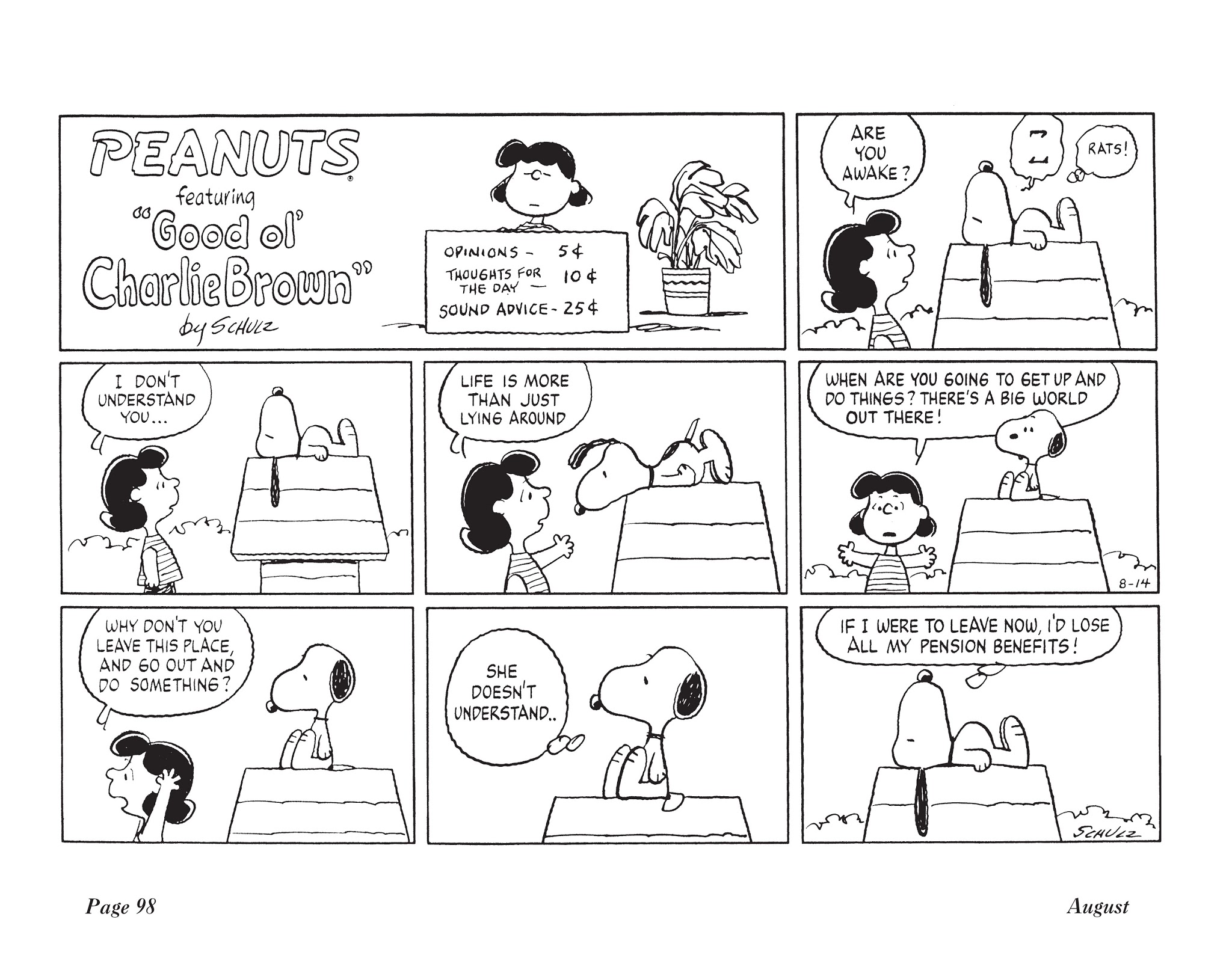 Read online The Complete Peanuts comic -  Issue # TPB 17 - 114