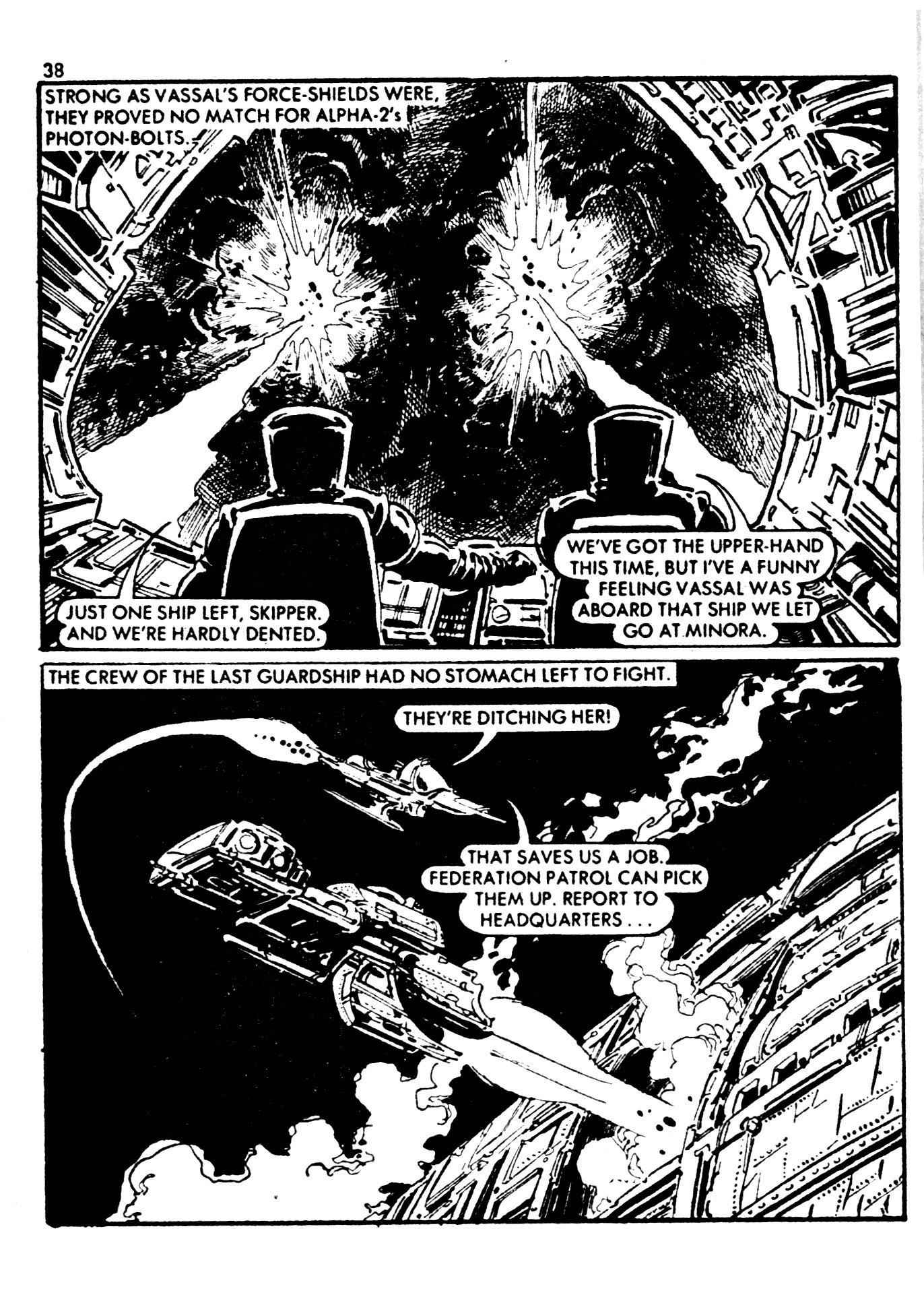Read online Starblazer comic -  Issue #7 - 38