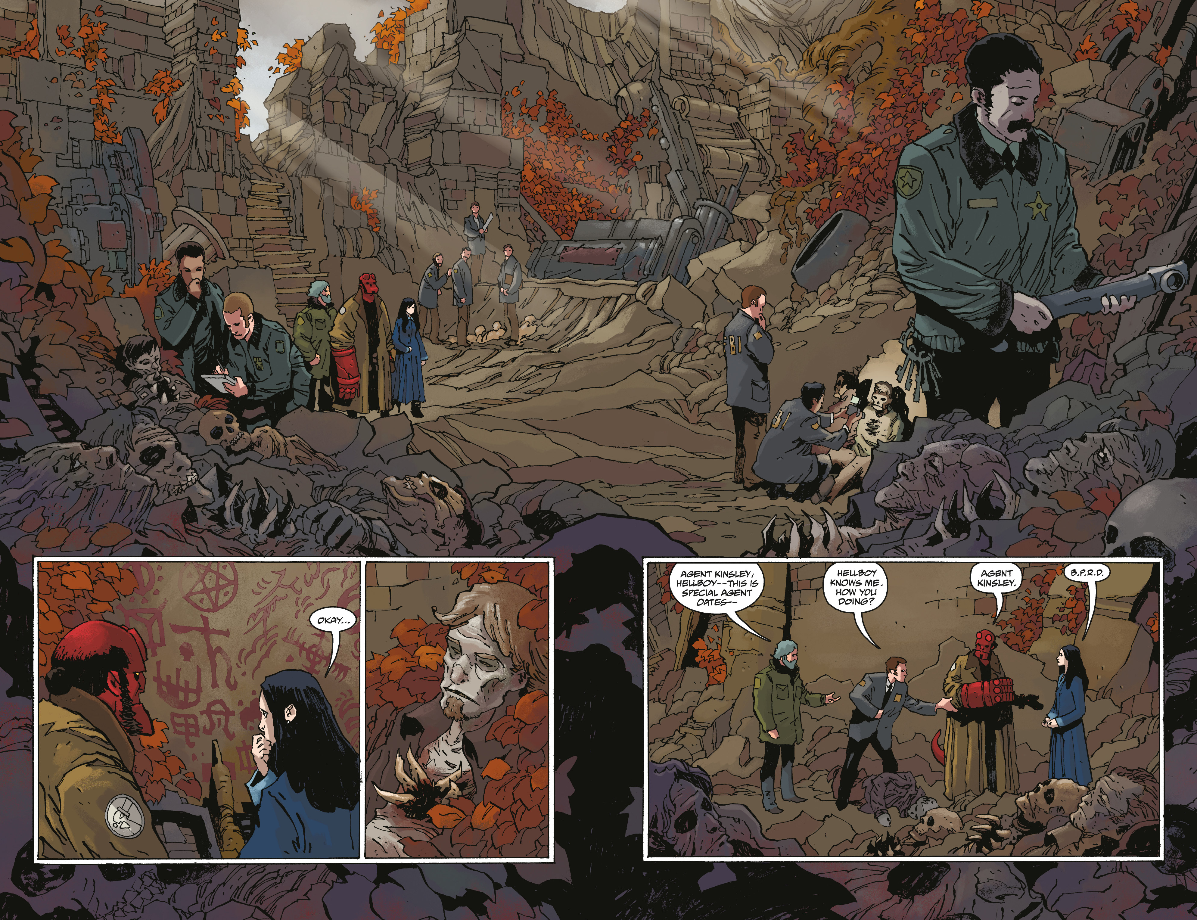 Read online Hellboy and the B.P.R.D.: Saturn Returns comic -  Issue #1 - 4