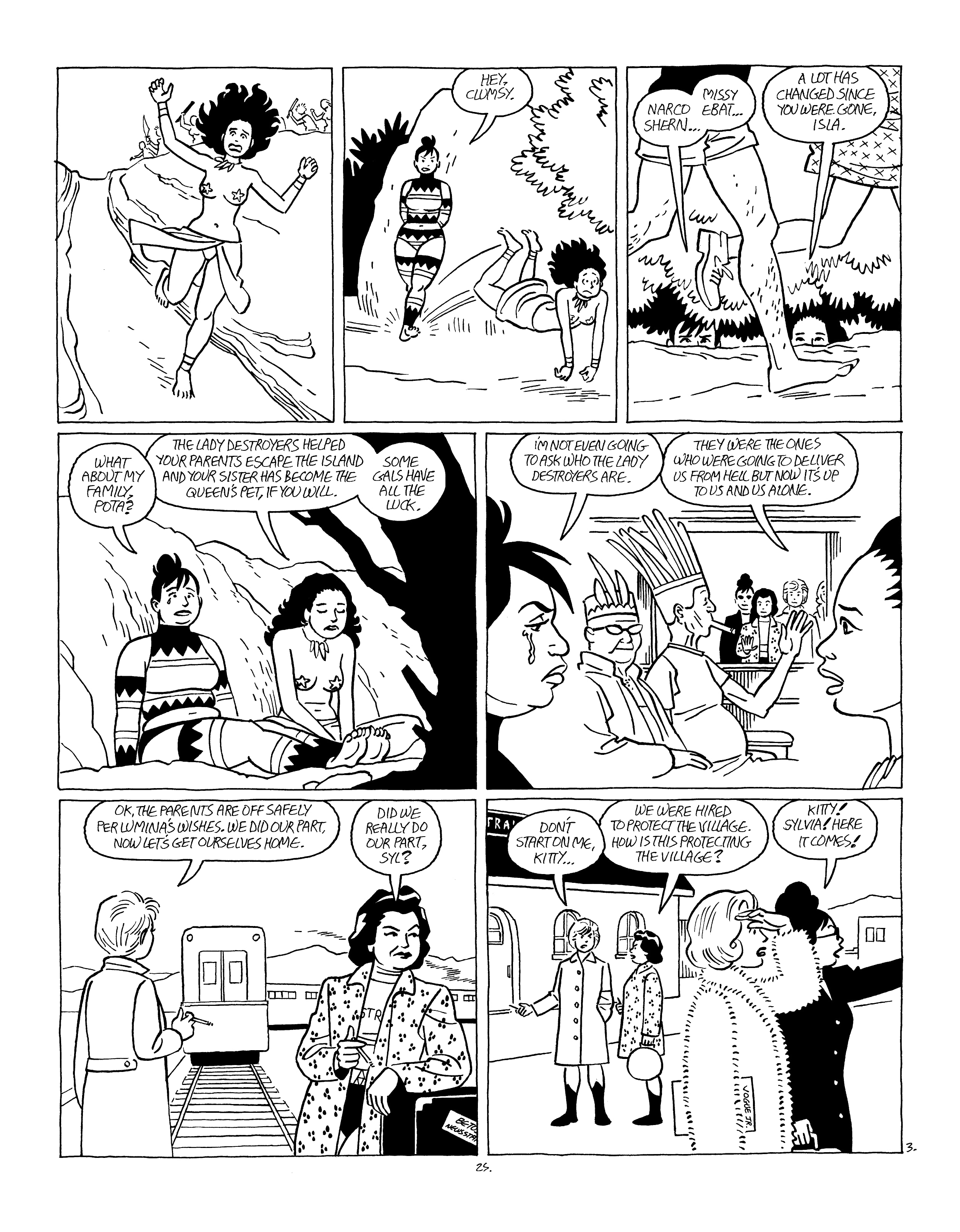 Read online Love and Rockets (2016) comic -  Issue #13 - 27