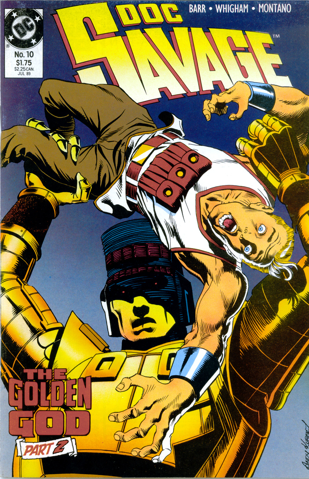 Read online Doc Savage (1988) comic -  Issue #10 - 1