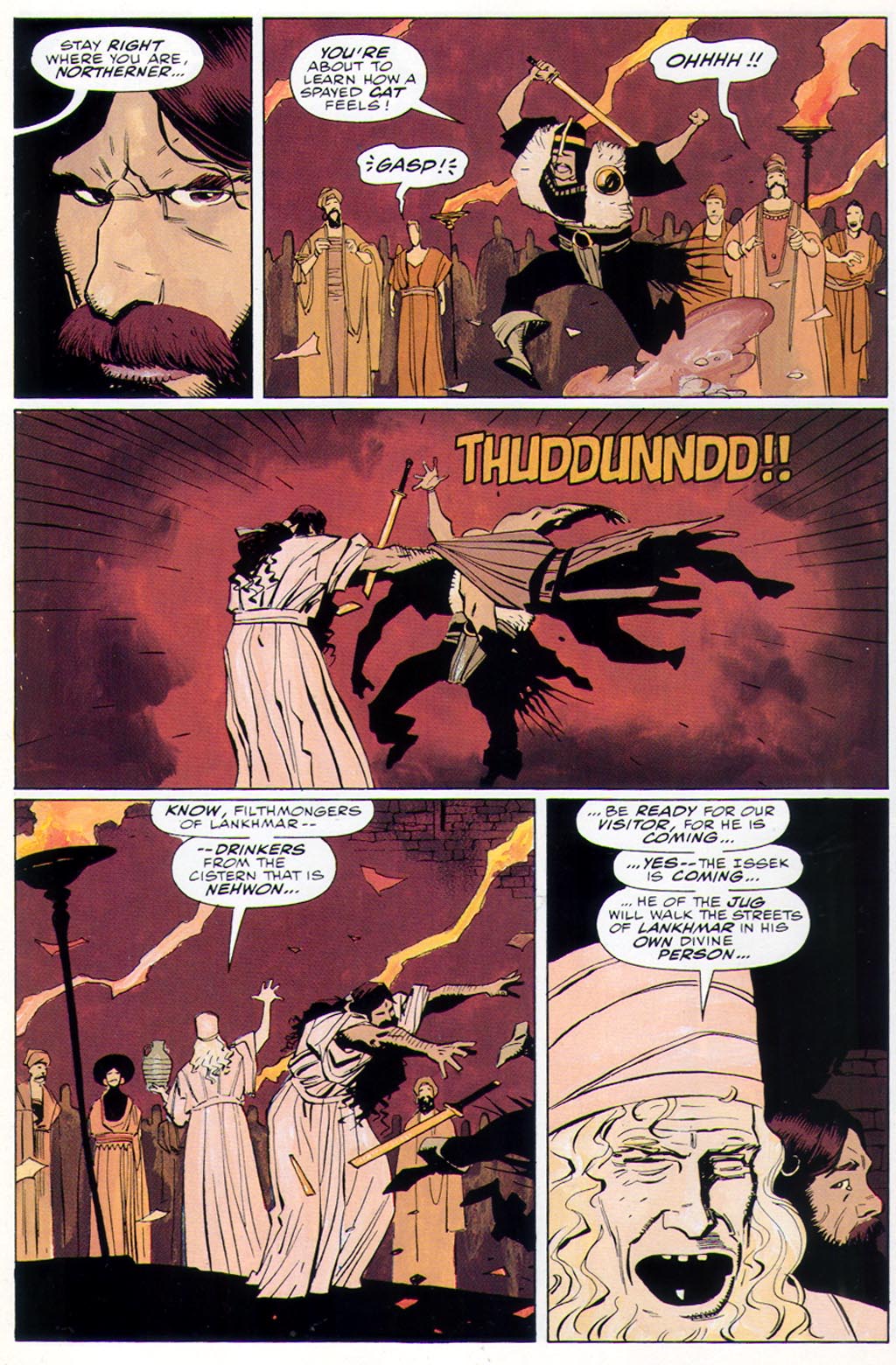 Read online Fafhrd and the Gray Mouser comic -  Issue #4 - 14