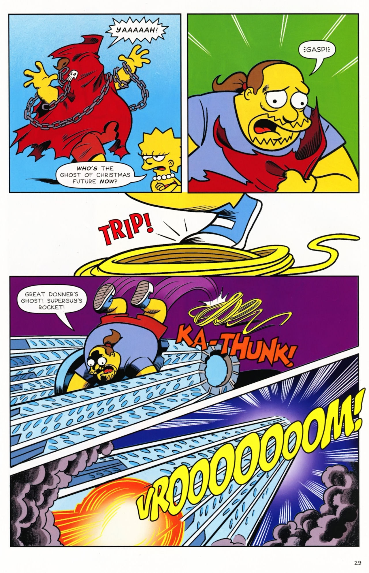 Read online Bongo Comics presents Comic Book Guy: The Comic Book comic -  Issue #1 - 35