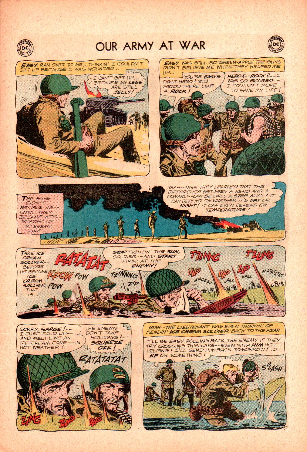 Read online Our Army at War (1952) comic -  Issue #129 - 7