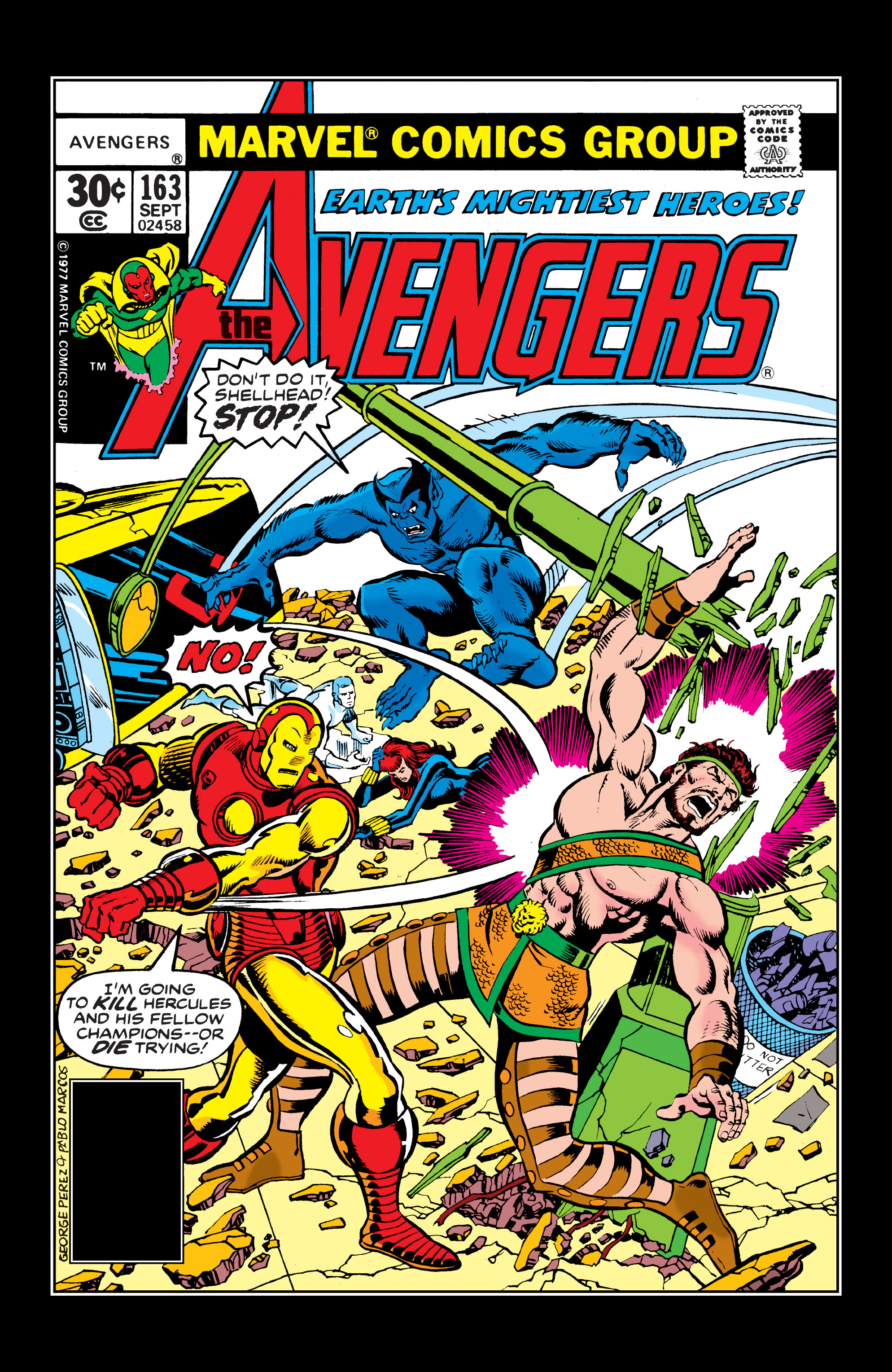 Read online The Avengers (1963) comic -  Issue #163 - 1