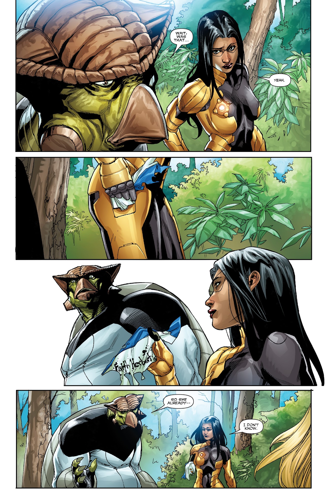 Read online Faith and the Future Force comic -  Issue #1 - 15