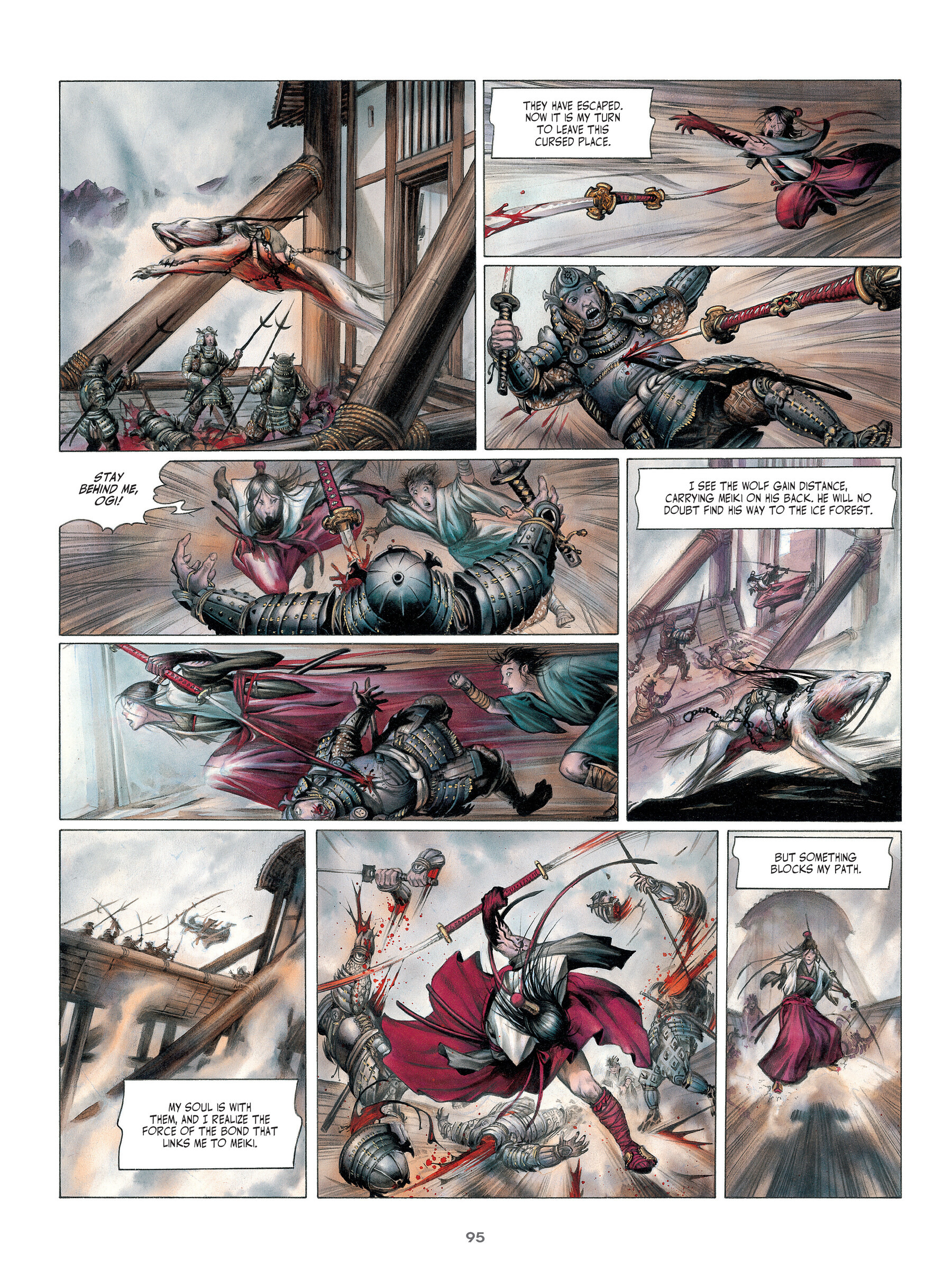 Read online Legends of the Pierced Veil: The Scarlet Blades comic -  Issue # TPB (Part 1) - 95