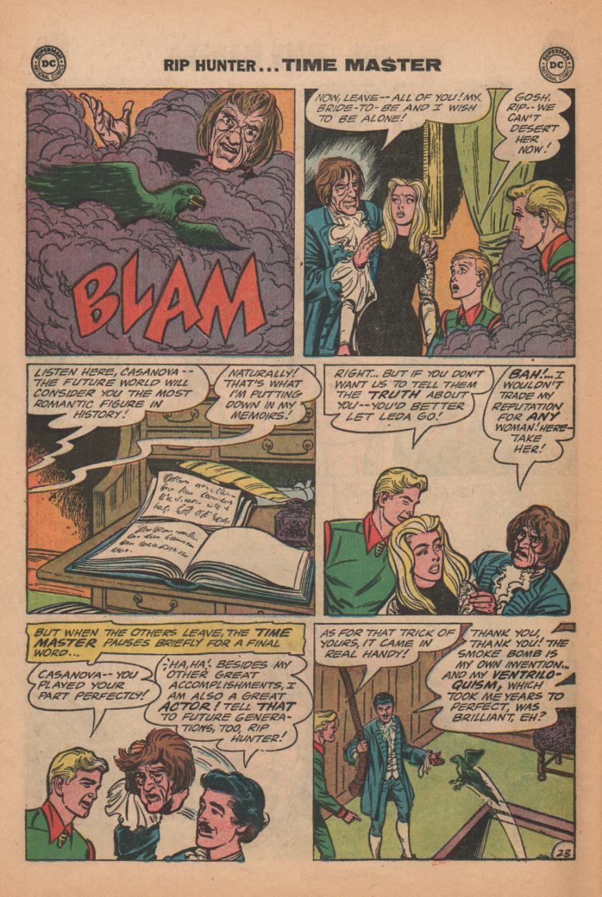 Read online Rip Hunter...Time Master comic -  Issue #22 - 30