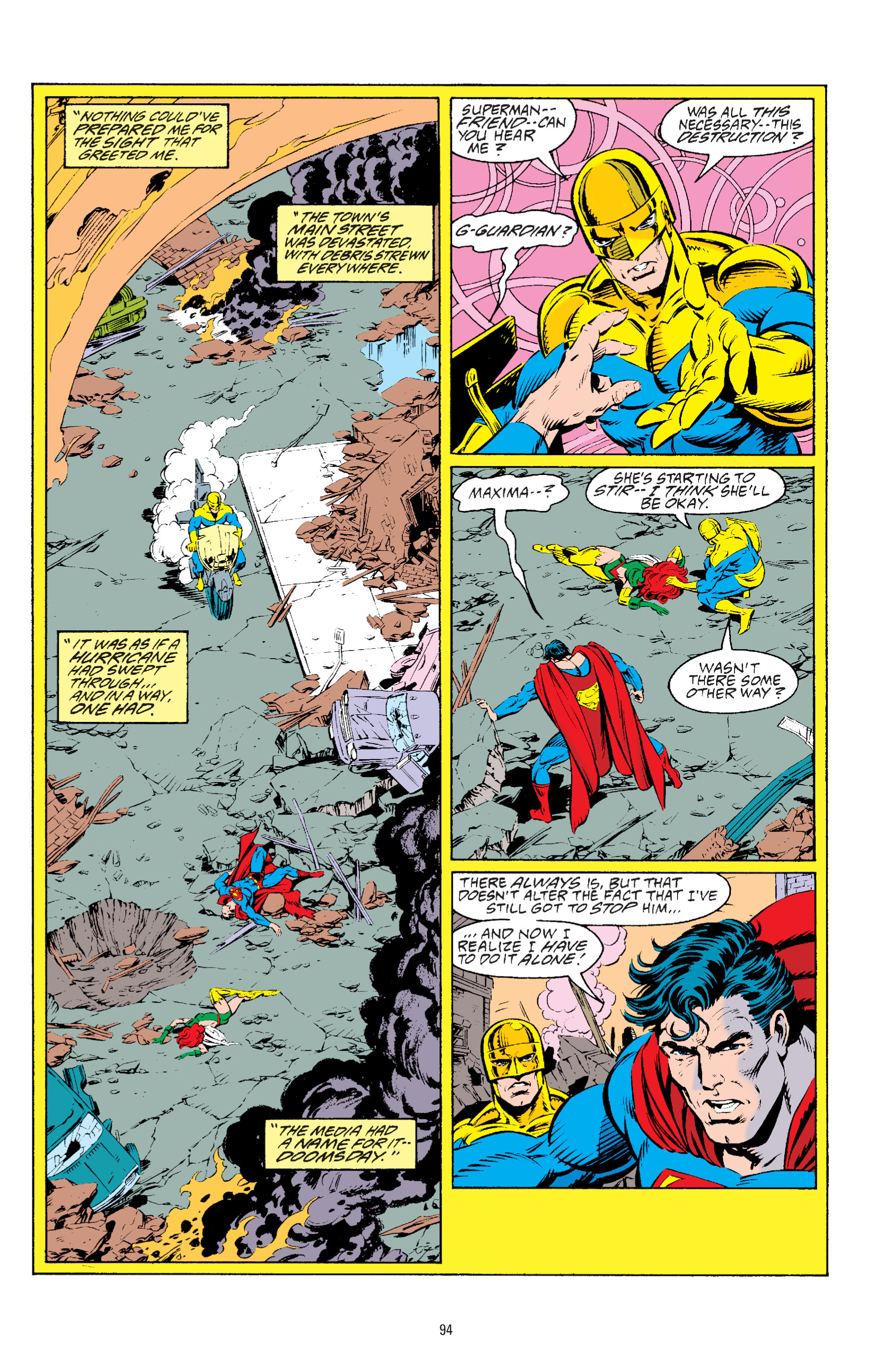 Read online Superman: The Death of Superman comic -  Issue # Full - 91