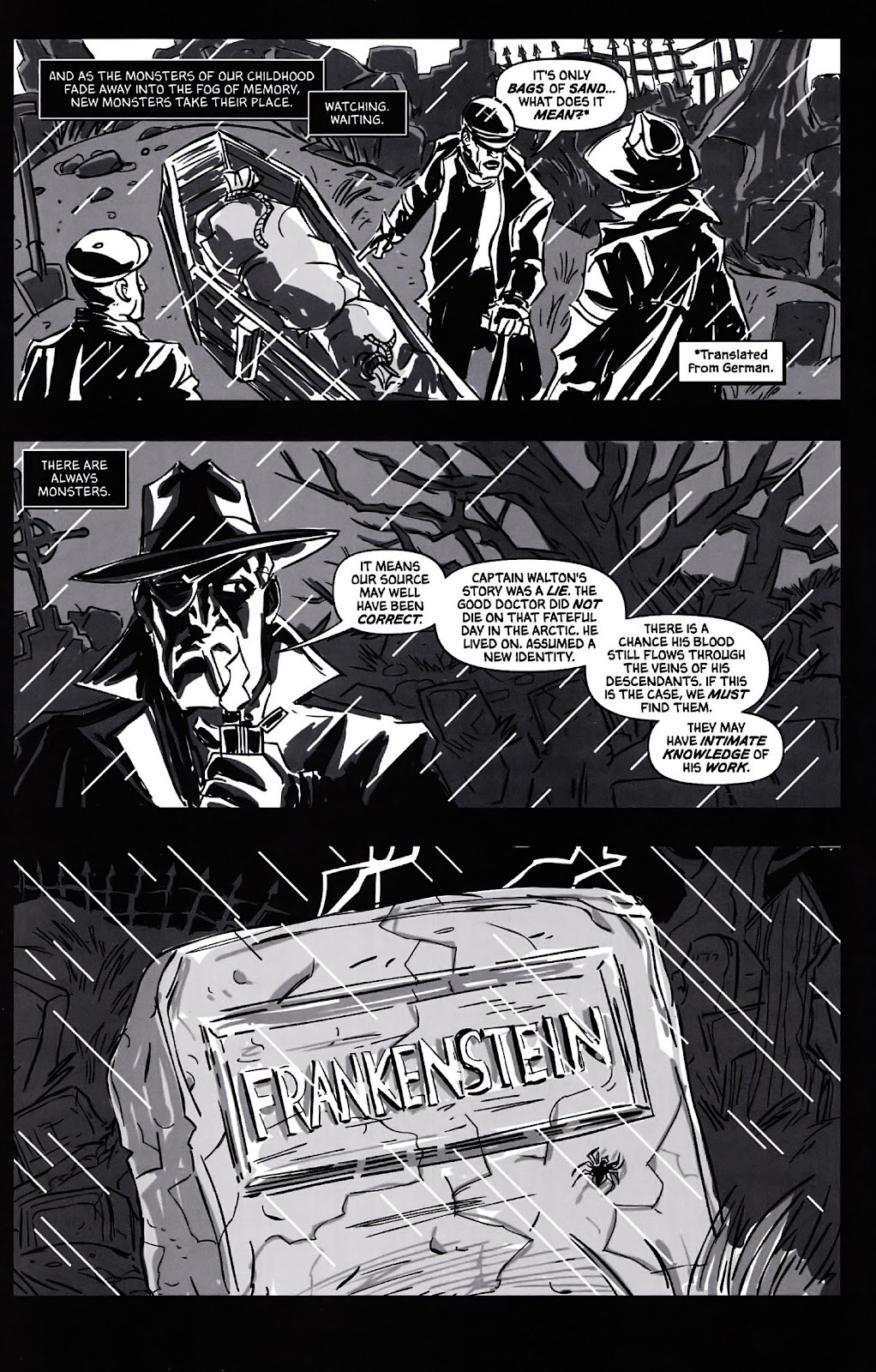 Return of the Monsters: Phantom Detective vs Frankenstein issue Full - Page 5