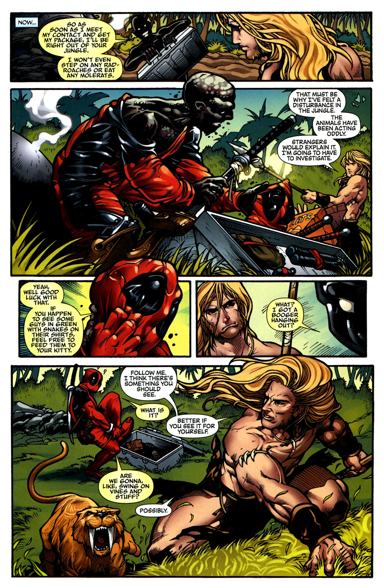 Read online Deadpool: Merc With a Mouth comic -  Issue #1 - 11