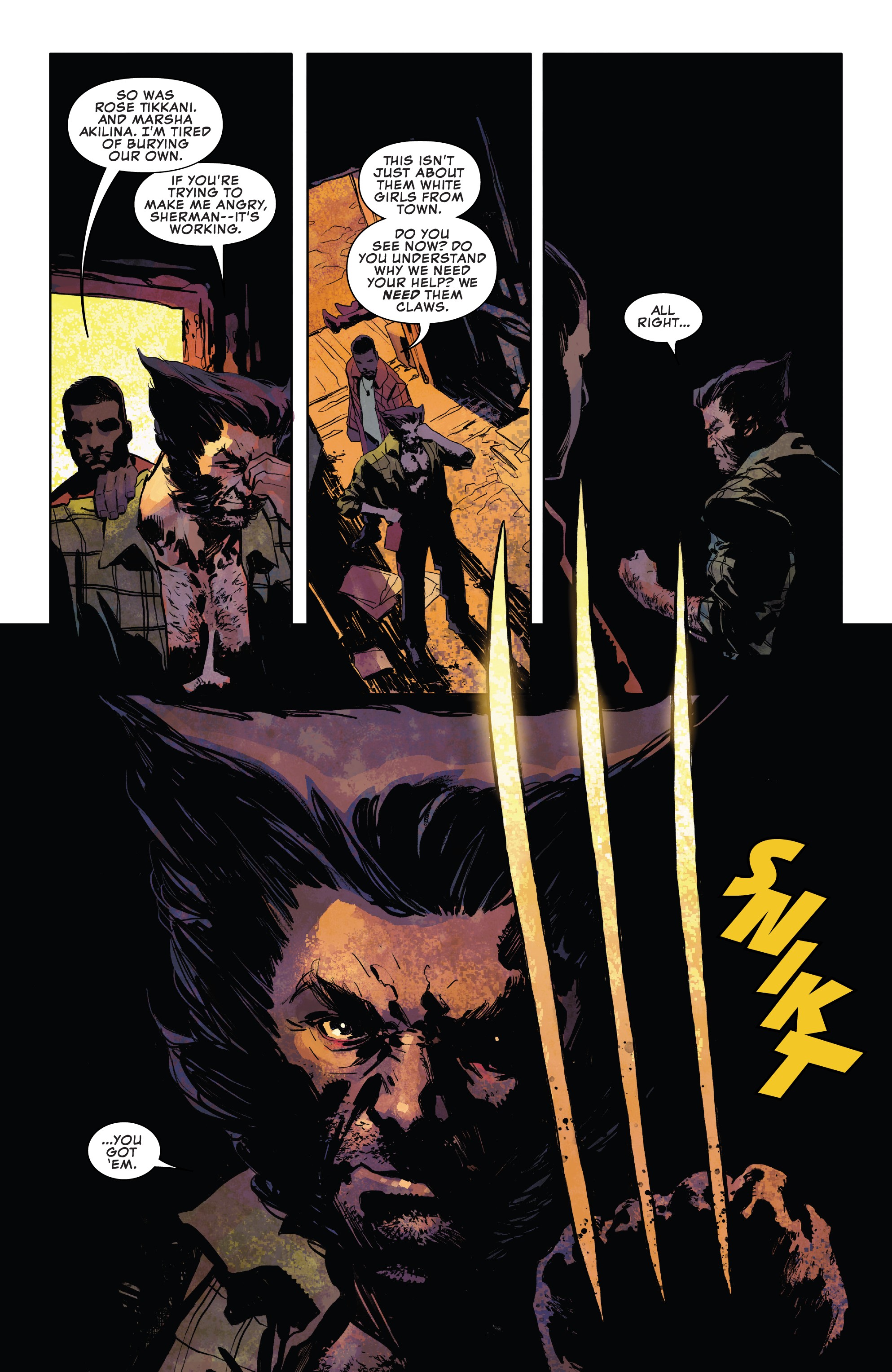 Read online Wolverine: The Long Night Adaptation comic -  Issue #5 - 5