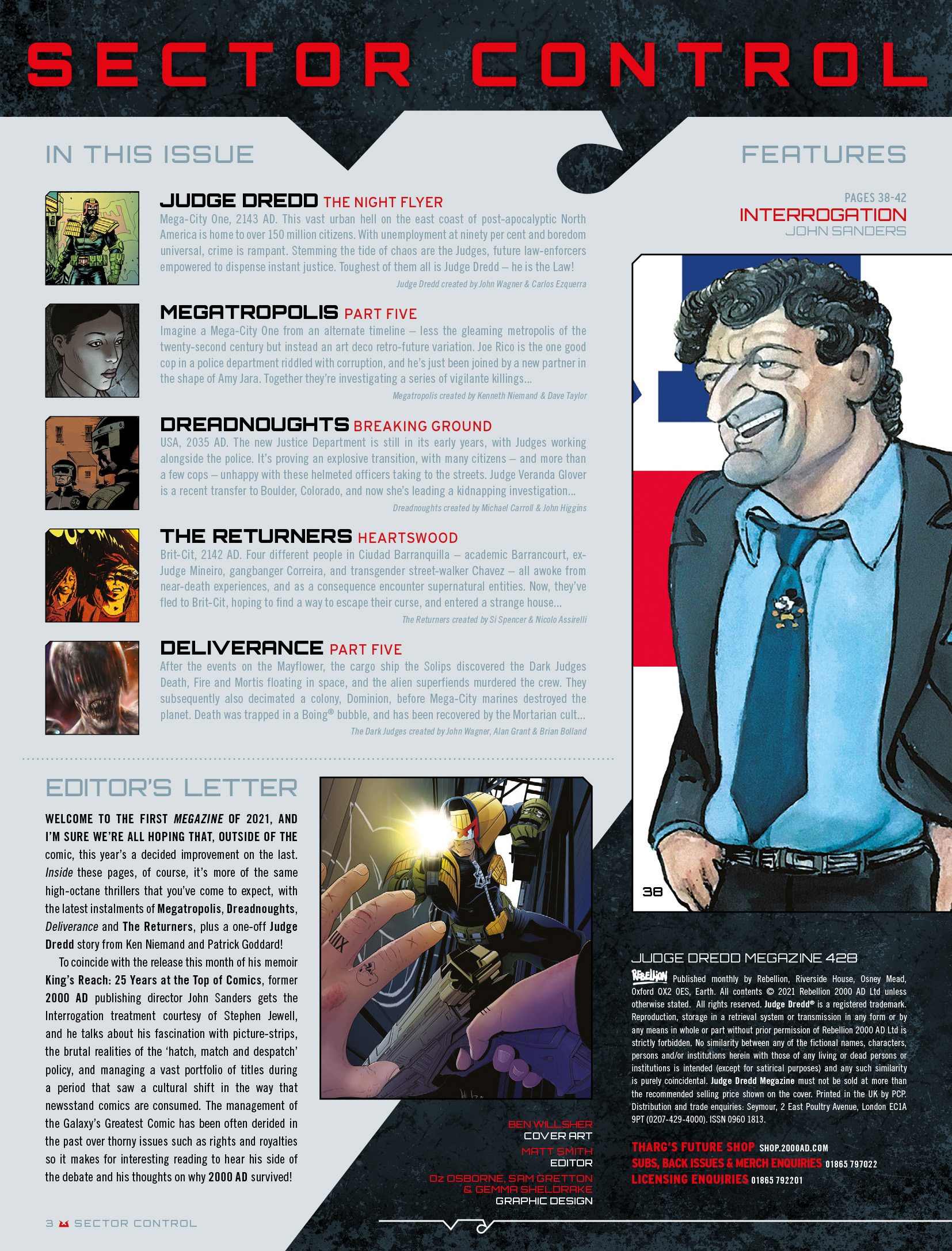 Read online Judge Dredd Megazine (Vol. 5) comic -  Issue #428 - 3
