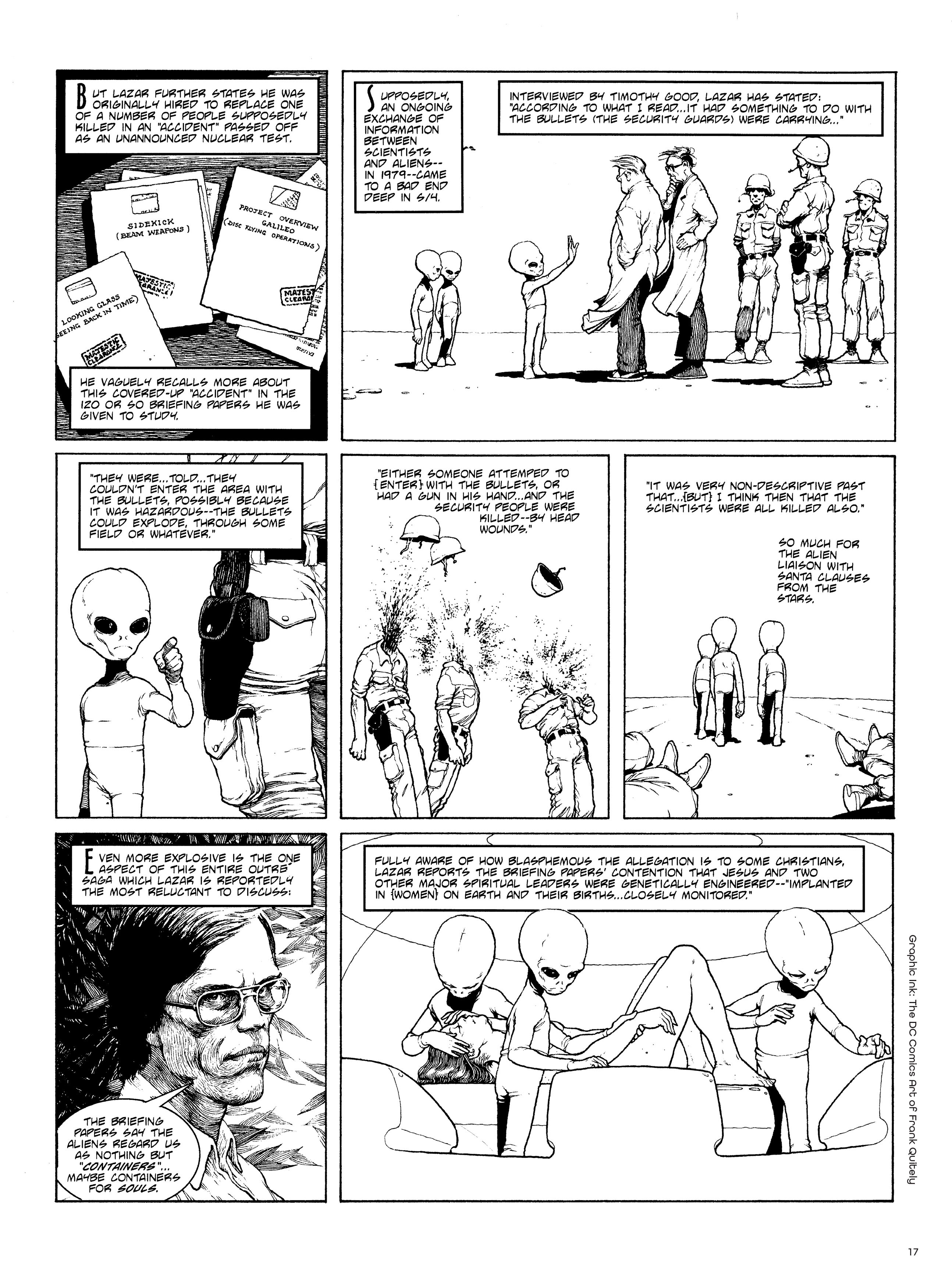 Read online Graphic Ink: The DC Comics Art of Frank Quitely comic -  Issue # TPB (Part 1) - 17