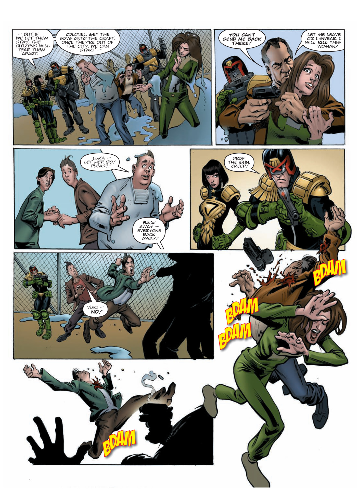 Read online Judge Dredd: Day of Chaos: Fallout comic -  Issue # TPB (Part 2) - 6