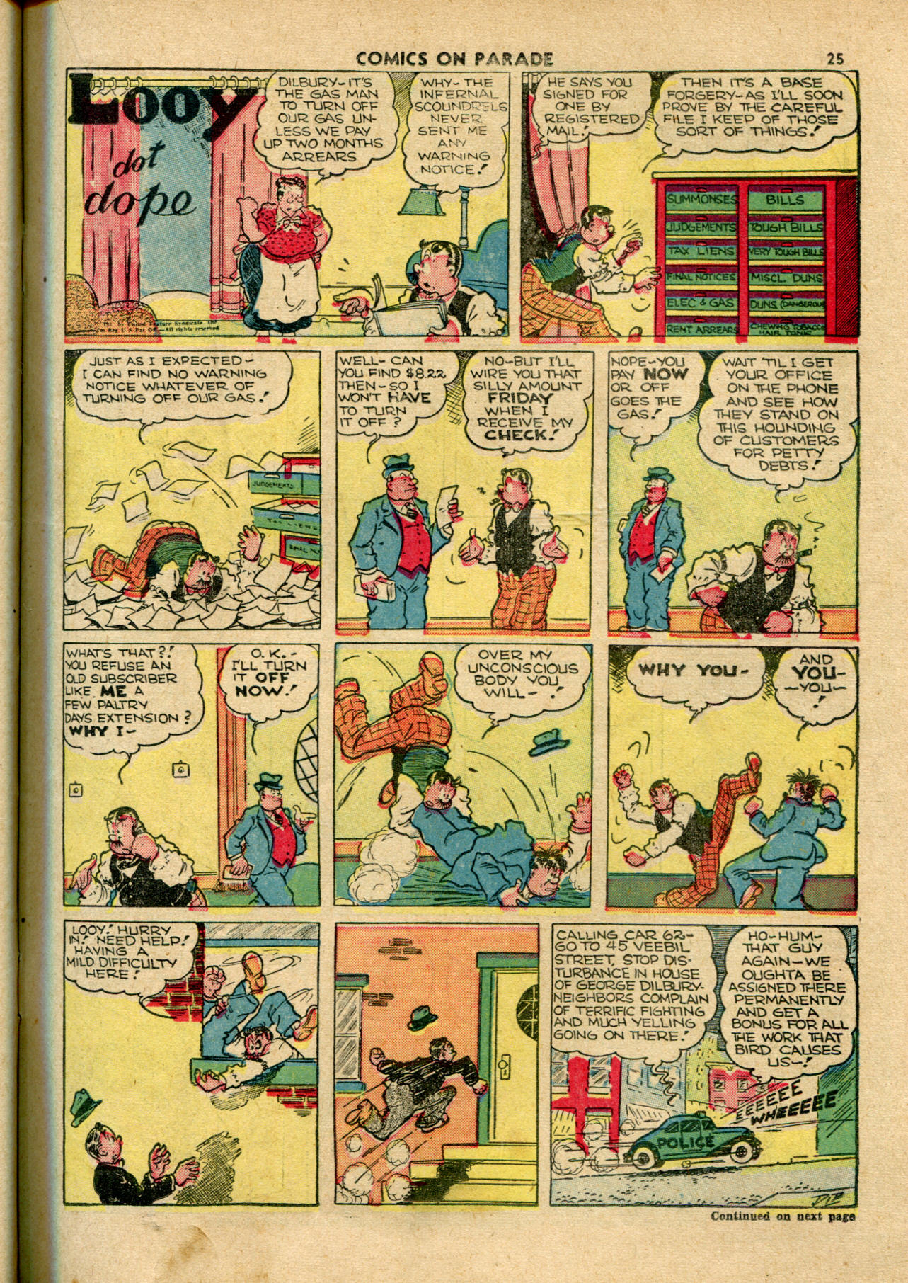 Read online Comics on Parade comic -  Issue #26 - 27