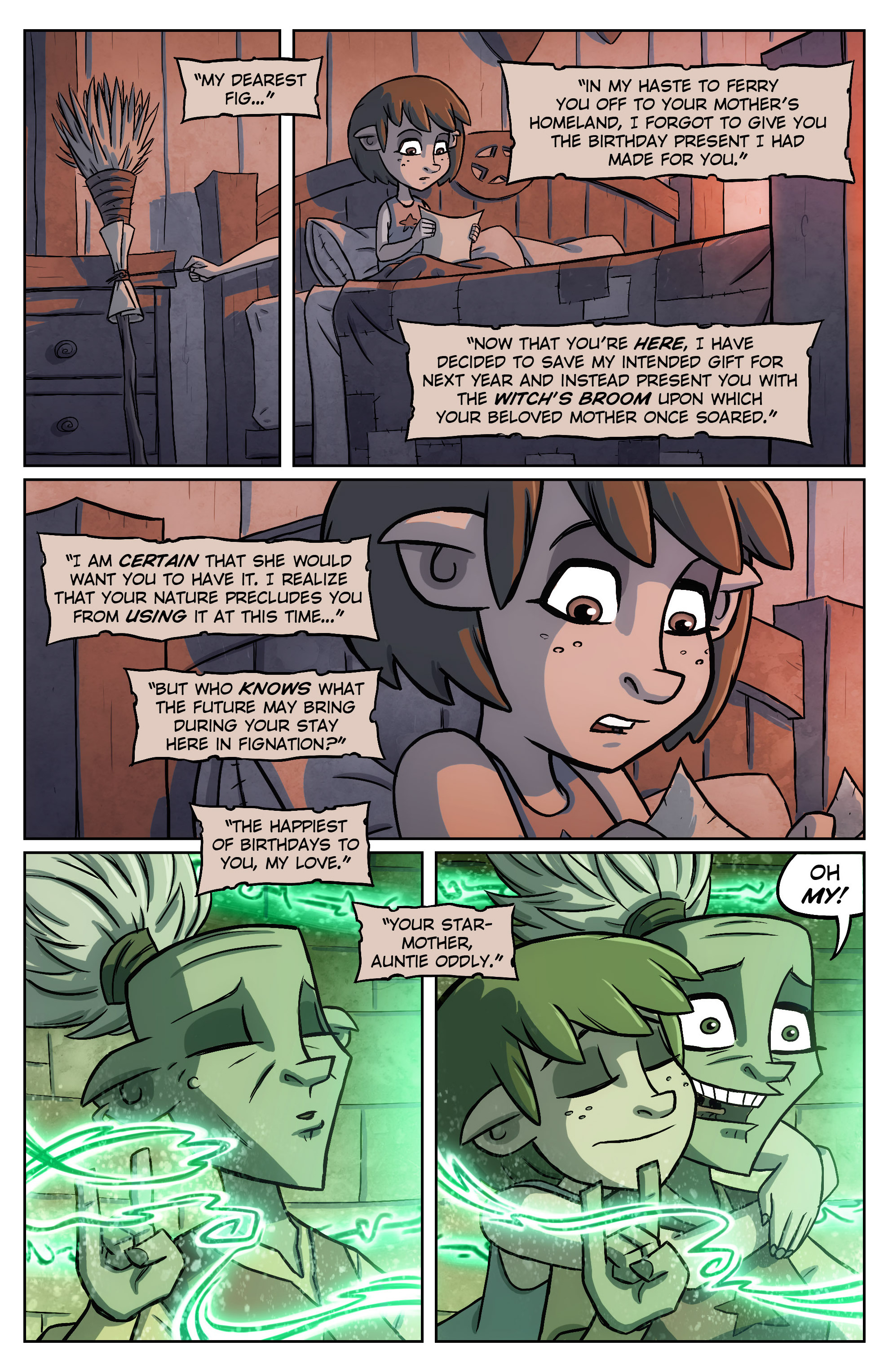 Read online Oddly Normal (2014) comic -  Issue #6 - 4
