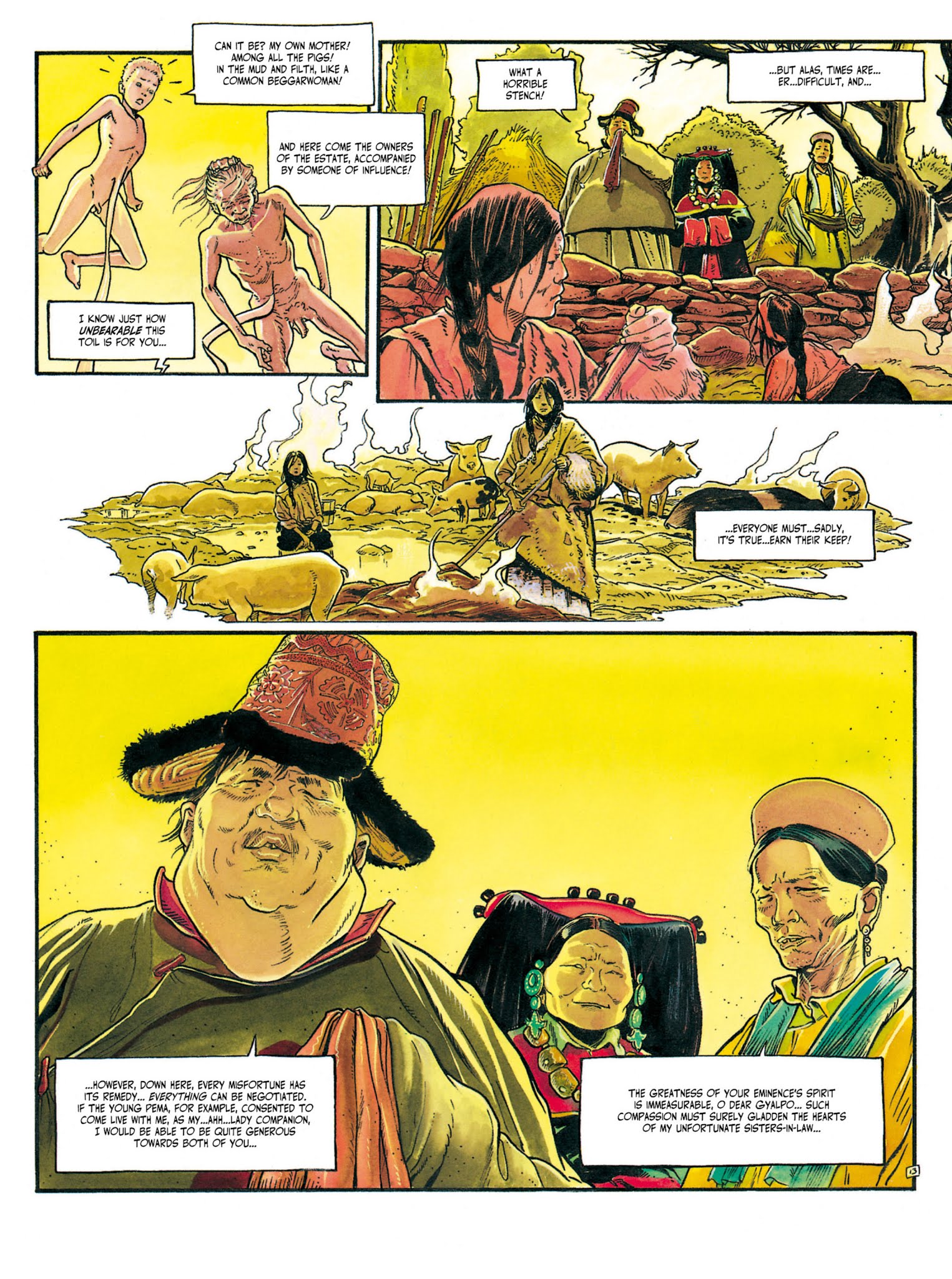 Read online The White Lama comic -  Issue #4 - 17