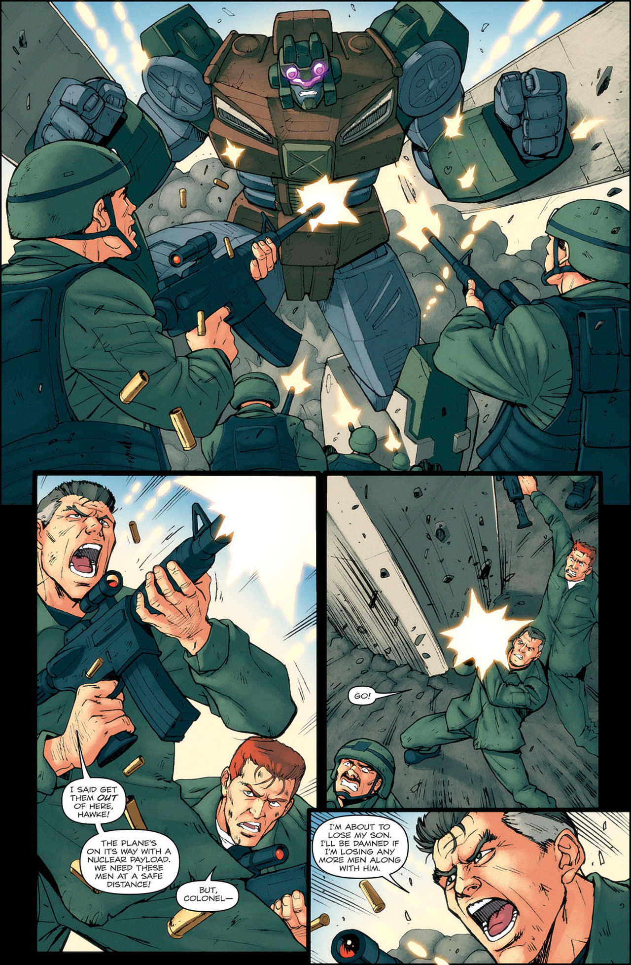 Read online The Transformers: All Hail Megatron comic -  Issue #12 - 8