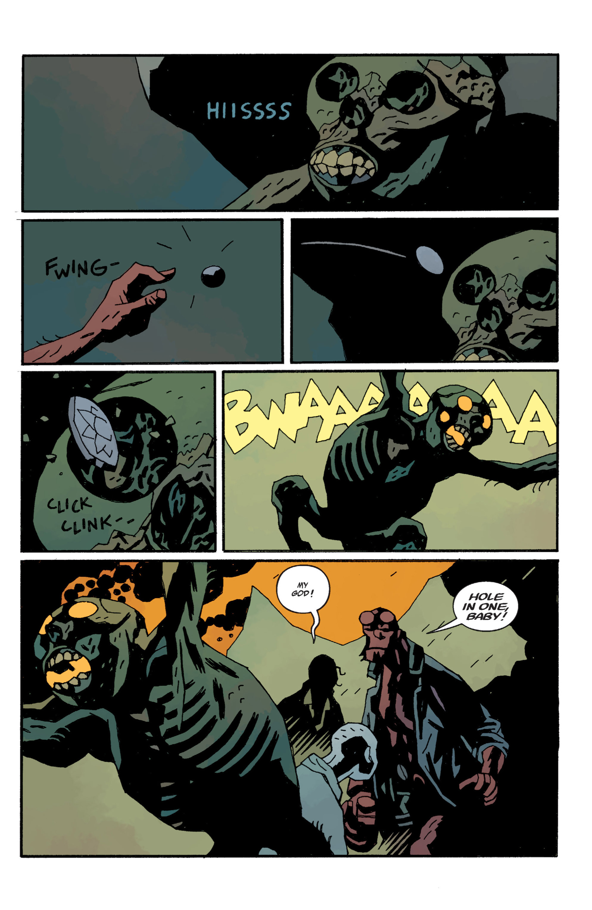 Read online Hellboy comic -  Issue #10 - 125