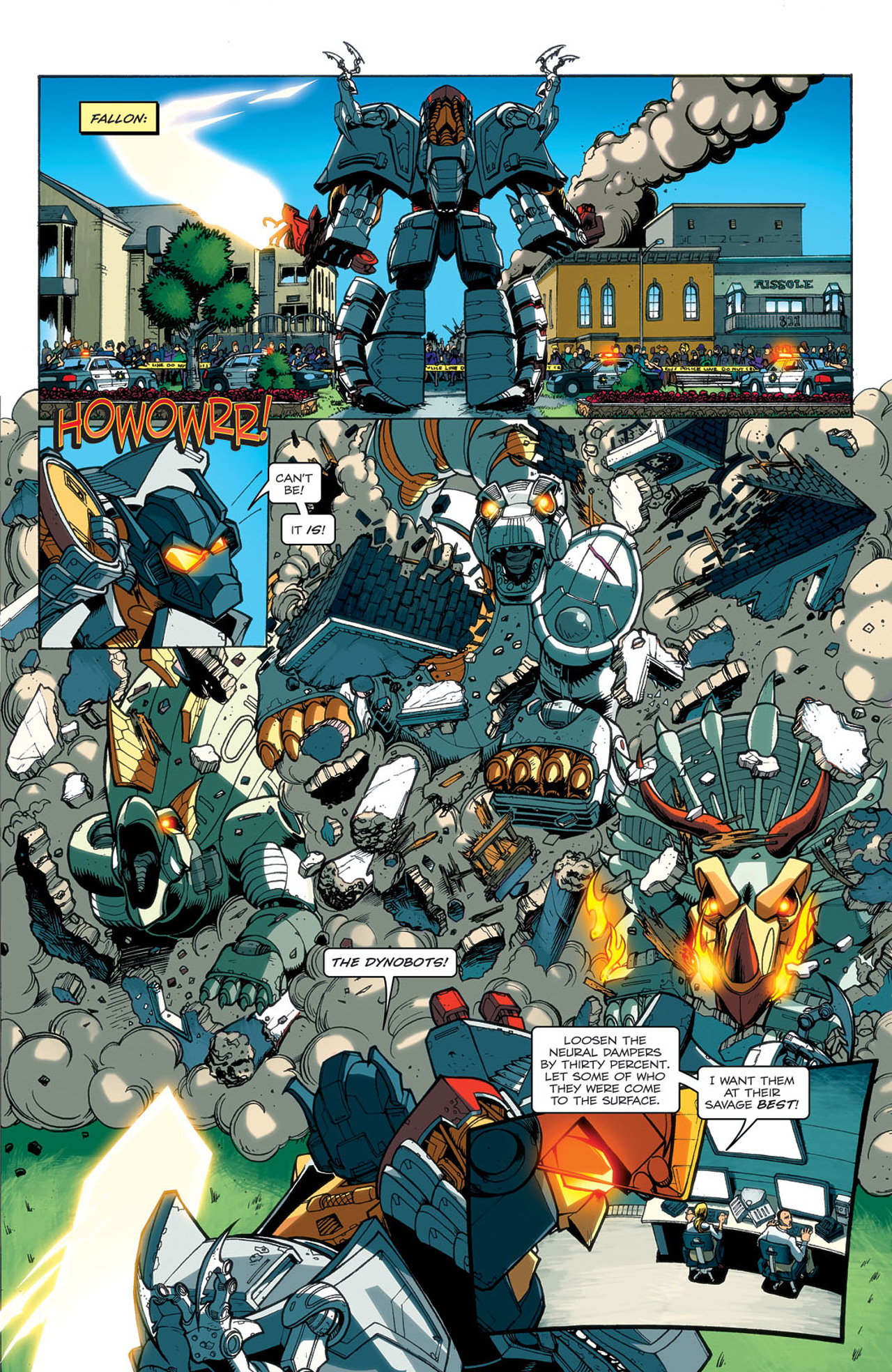 Read online The Transformers: Maximum Dinobots comic -  Issue #2 - 11