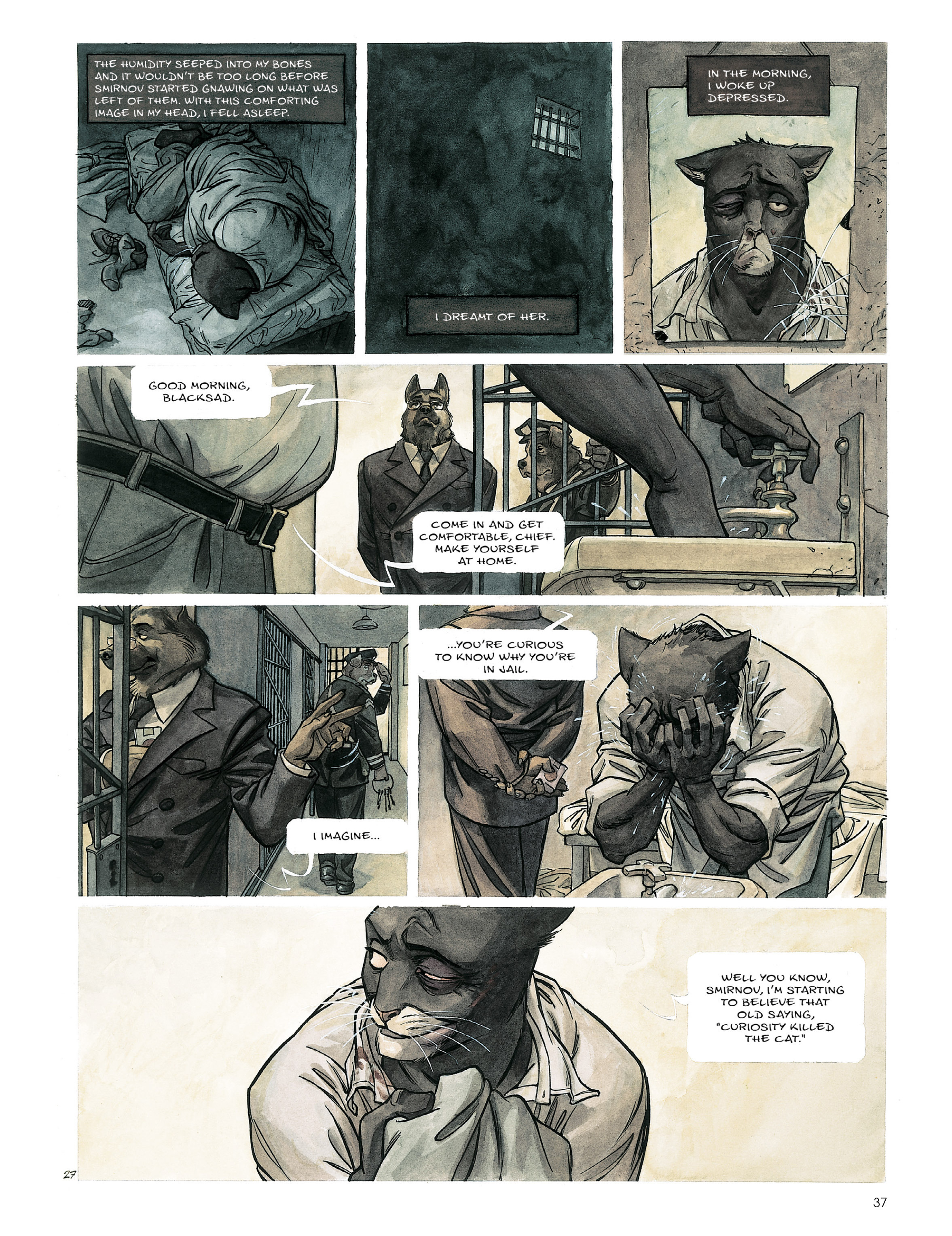 Read online Blacksad (2010) comic -  Issue # Full - 38