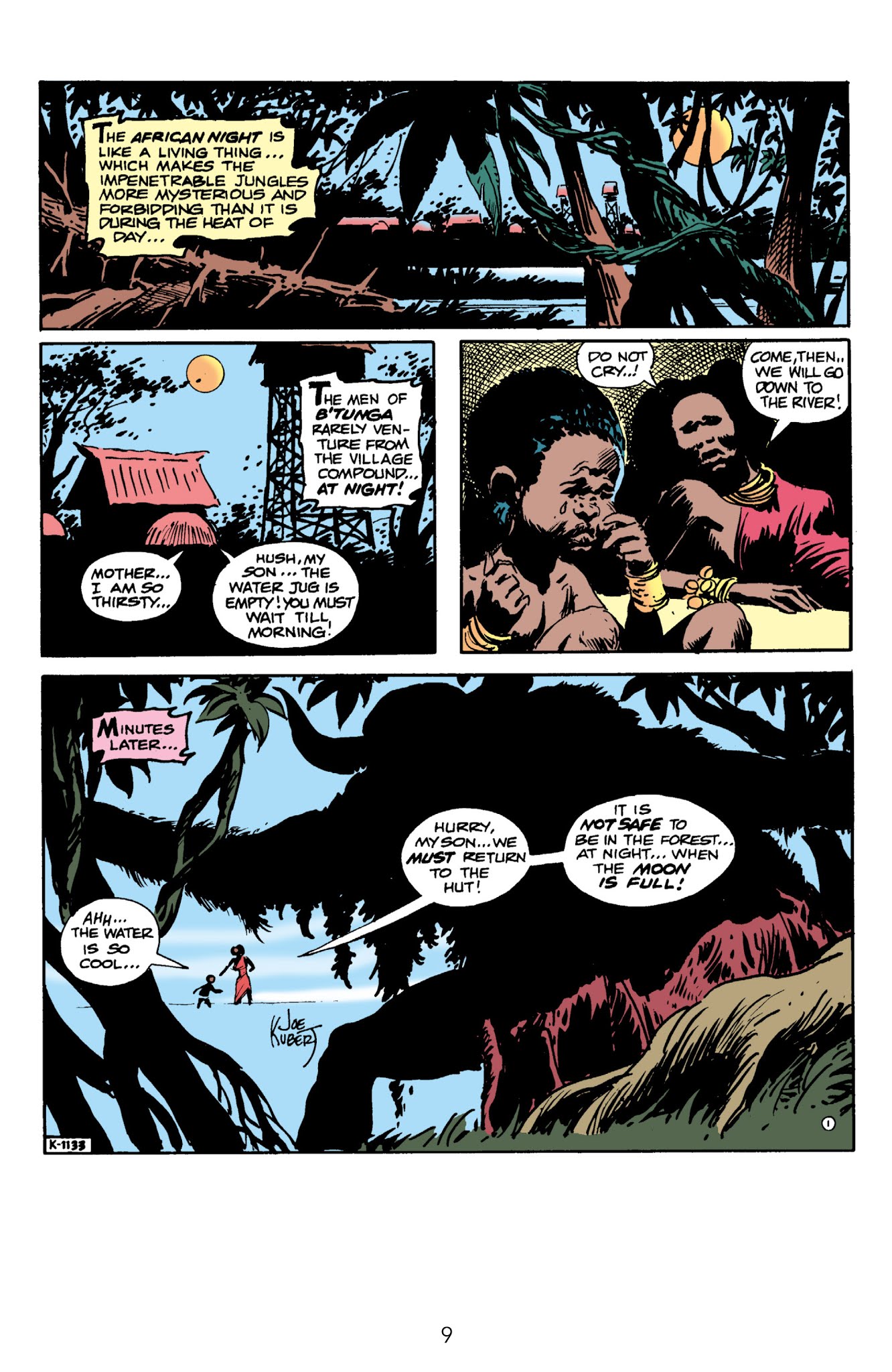 Read online Edgar Rice Burroughs' Tarzan The Joe Kubert Years comic -  Issue # TPB 3 (Part 1) - 11