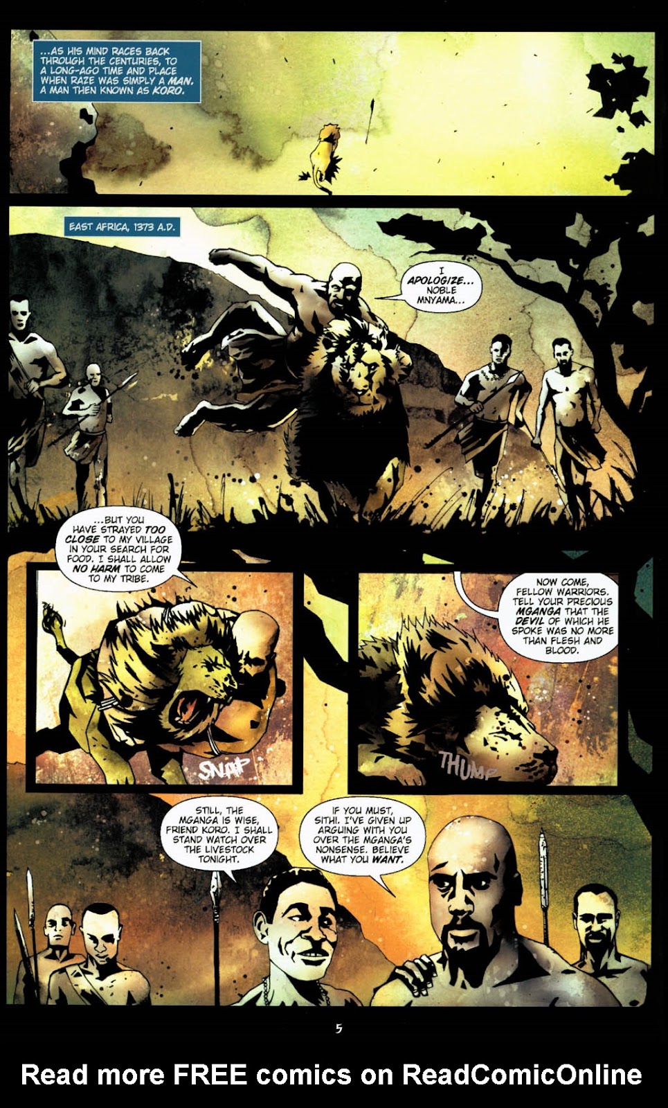 Underworld: Red In Tooth And Claw issue 1 - Page 7