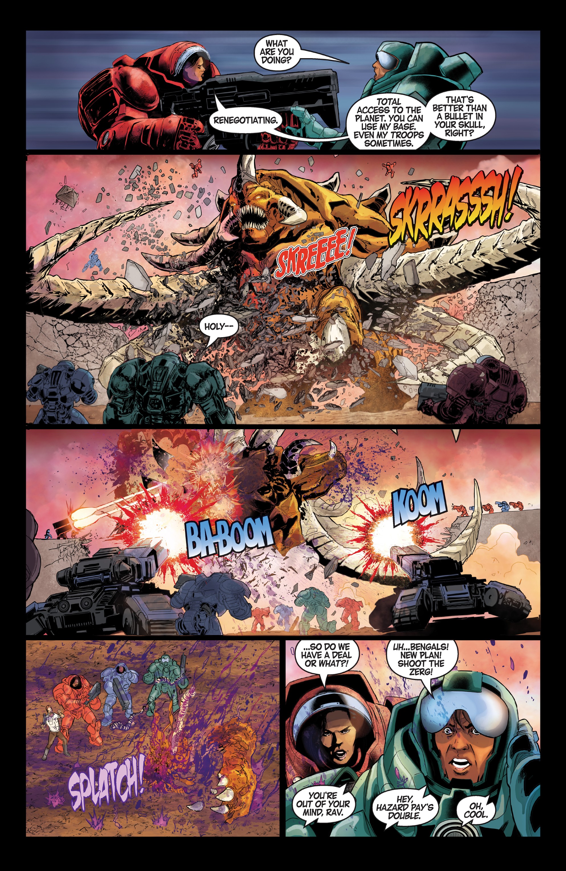 Read online StarCraft: Soldiers comic -  Issue #4 - 8