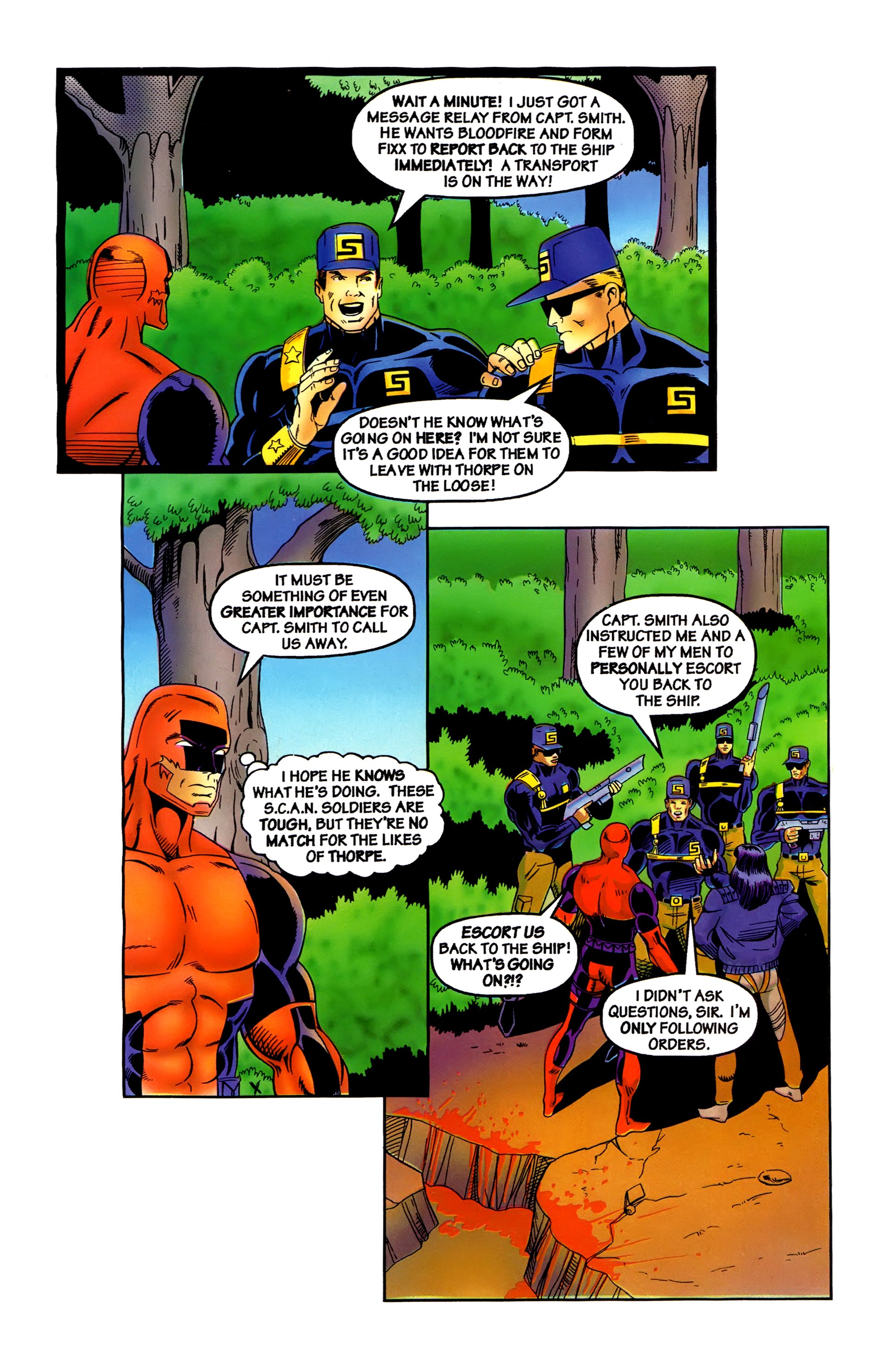 Read online Bloodfire comic -  Issue #12 - 5