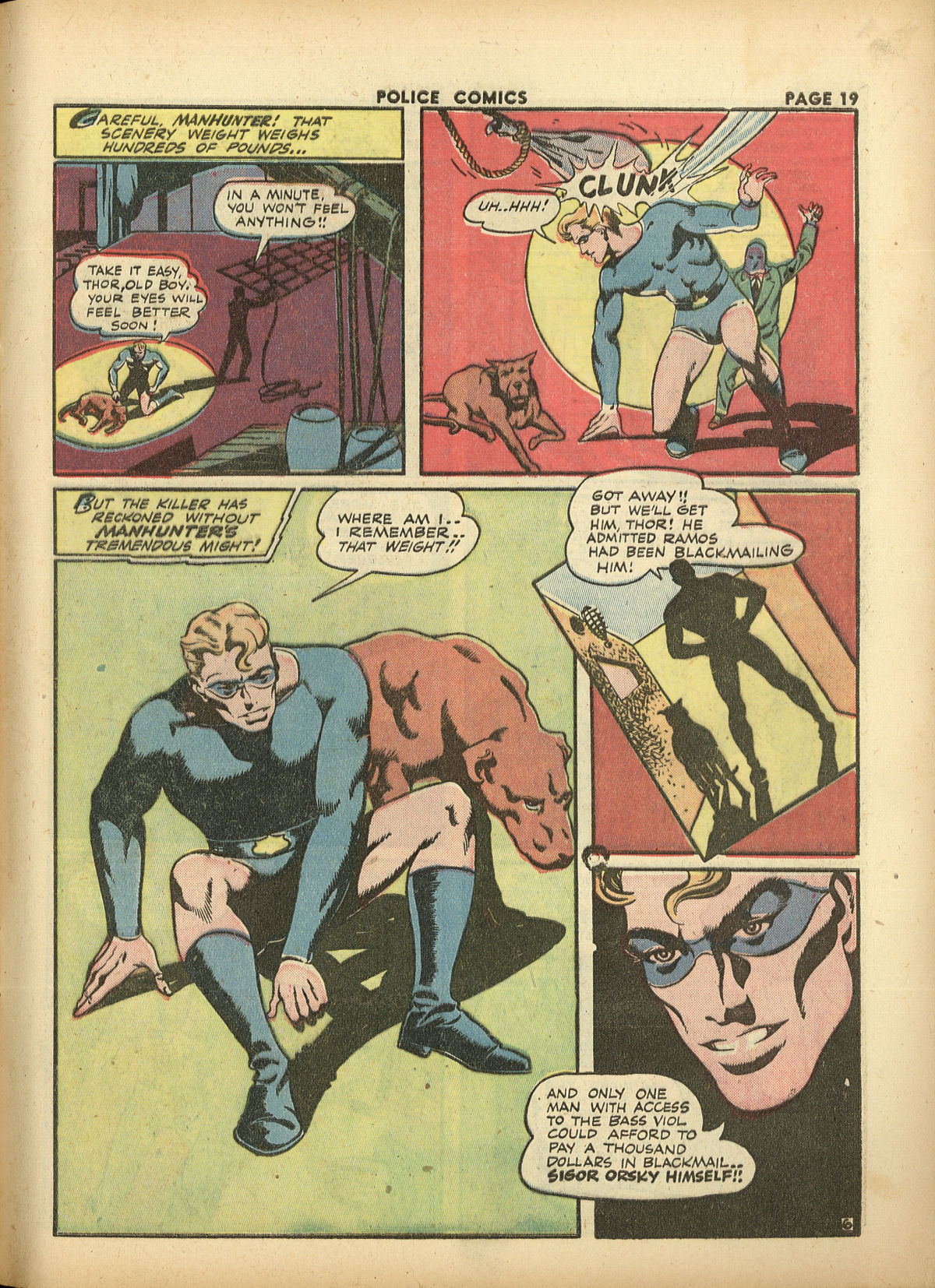 Read online Police Comics comic -  Issue #15 - 21
