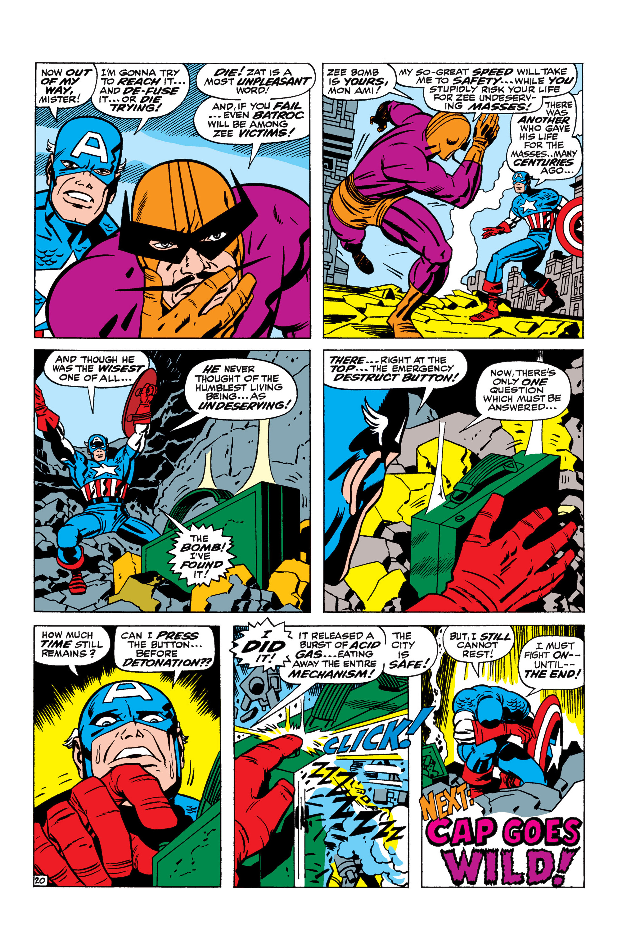 Read online Marvel Masterworks: Captain America comic -  Issue # TPB 3 (Part 2) - 9